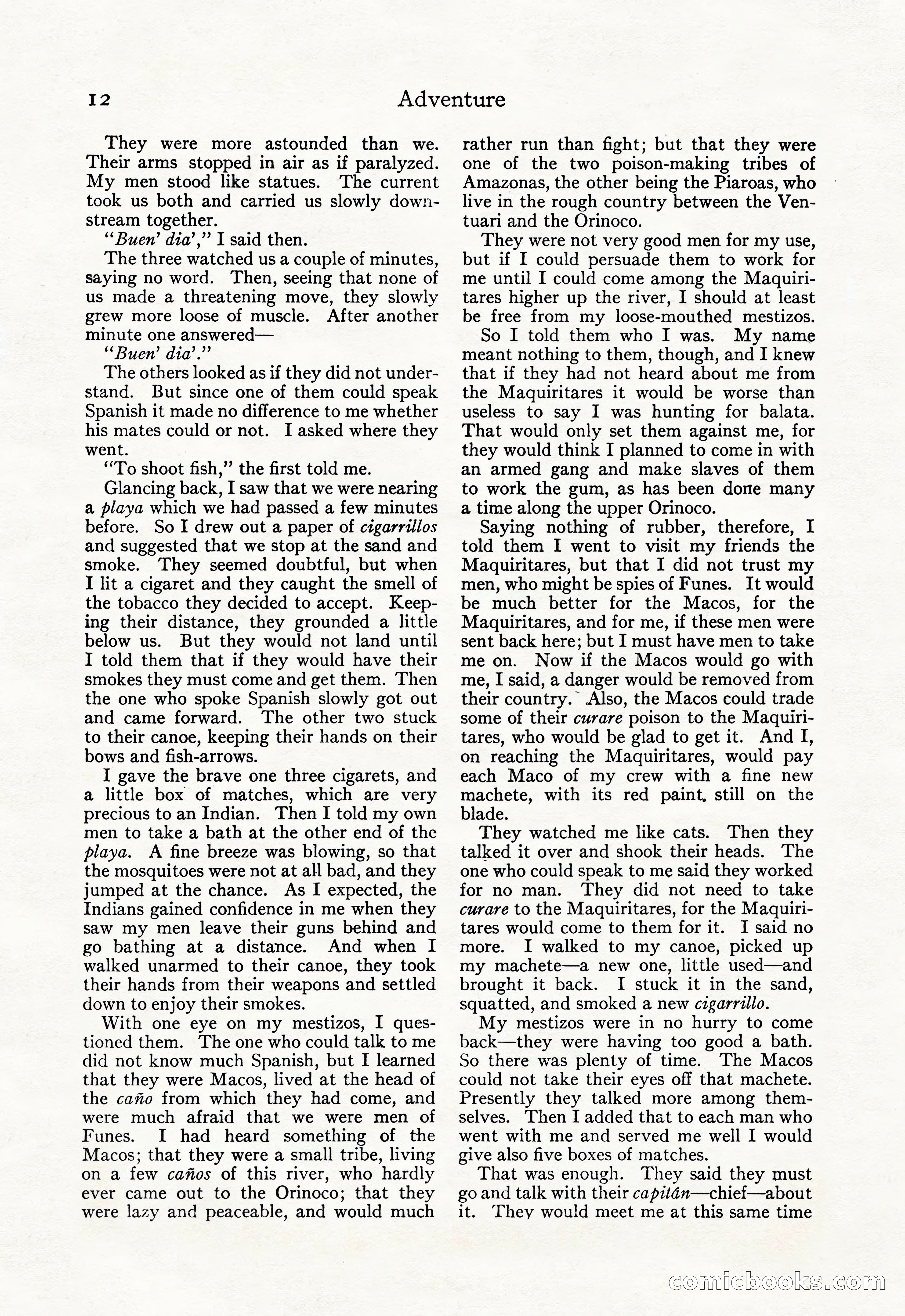Adventure Magazine, September 20, 1923 — page 26 of 208