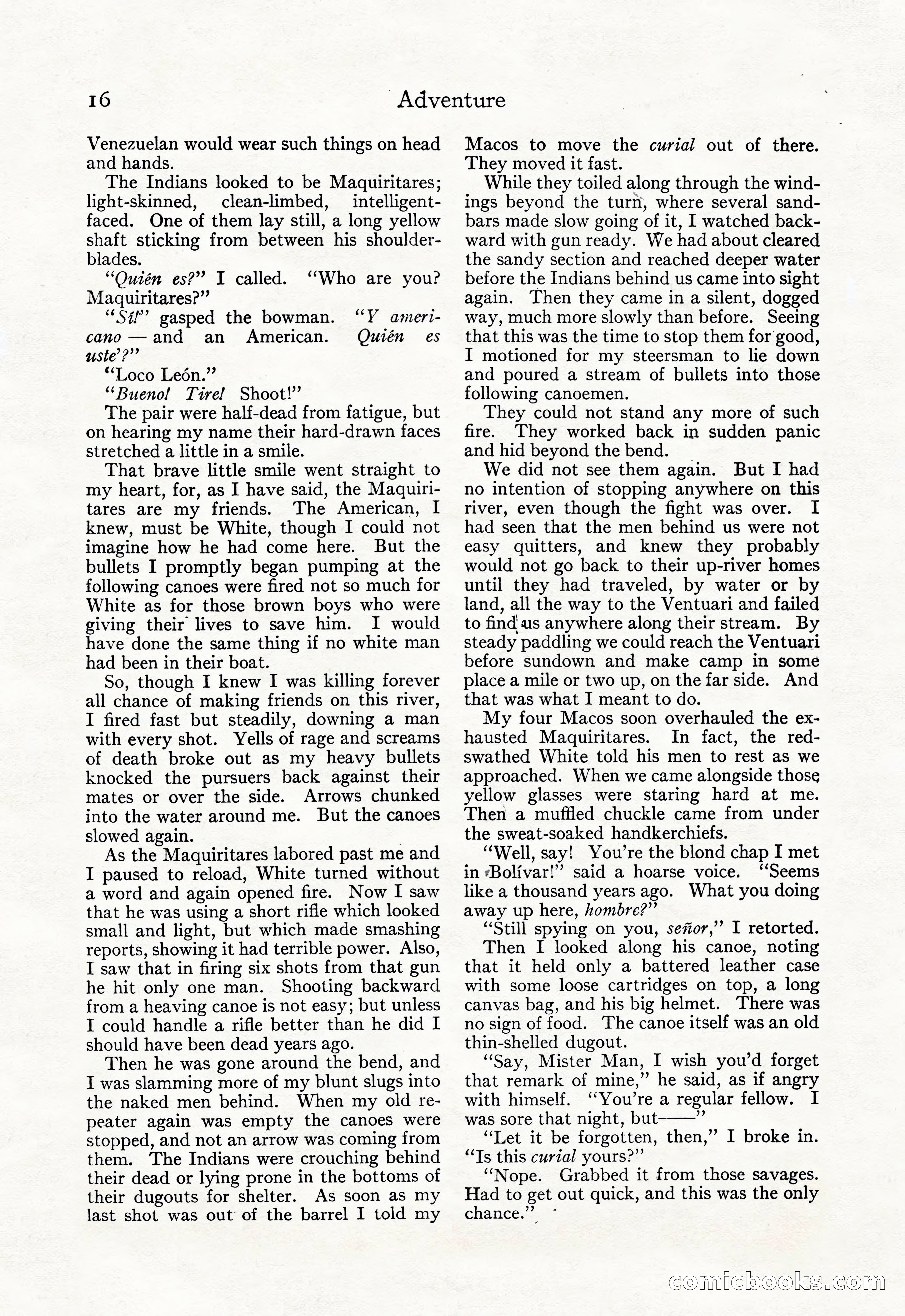 Adventure Magazine, September 20, 1923 — page 30 of 208
