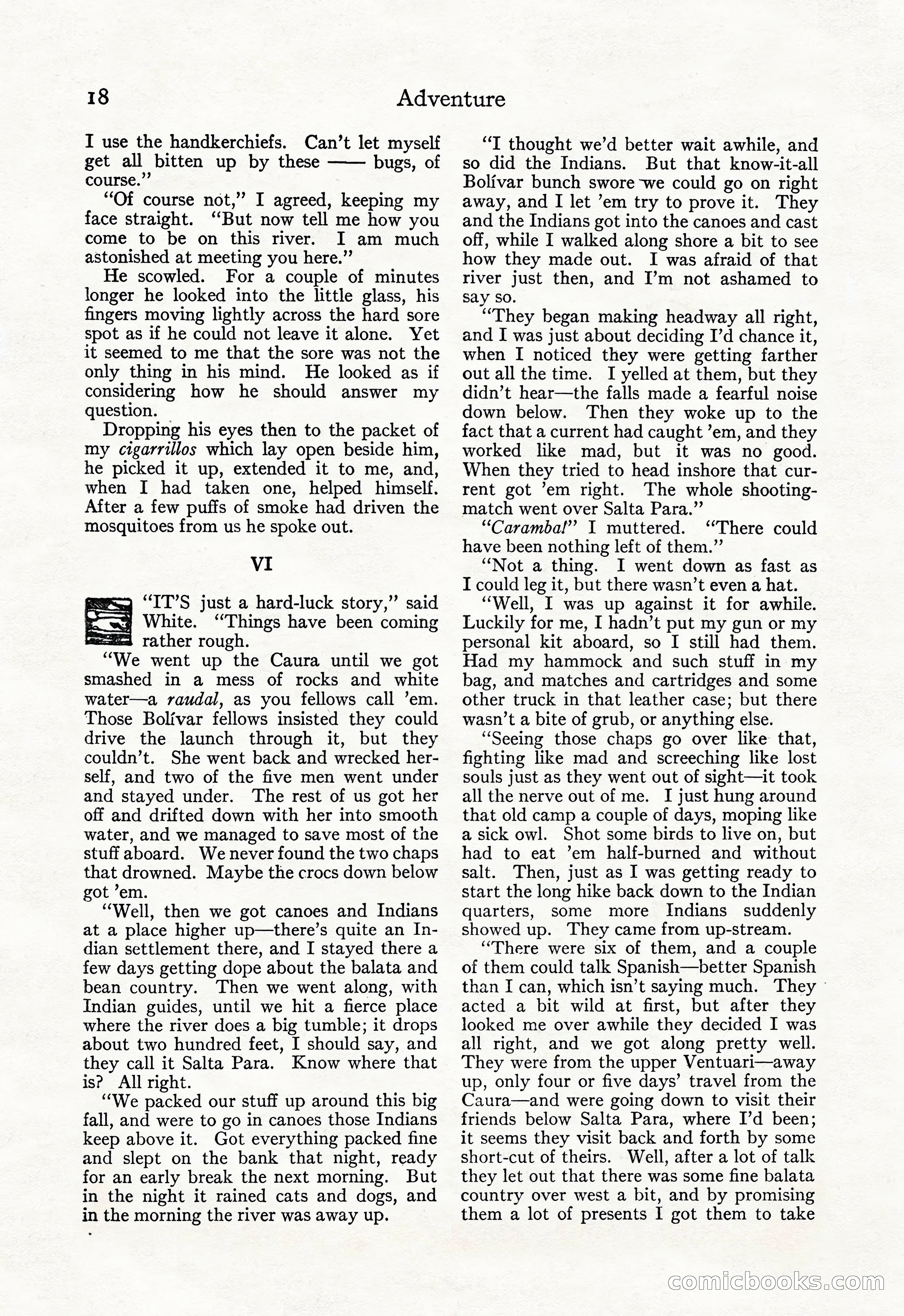 Adventure Magazine, September 20, 1923 — page 32 of 208