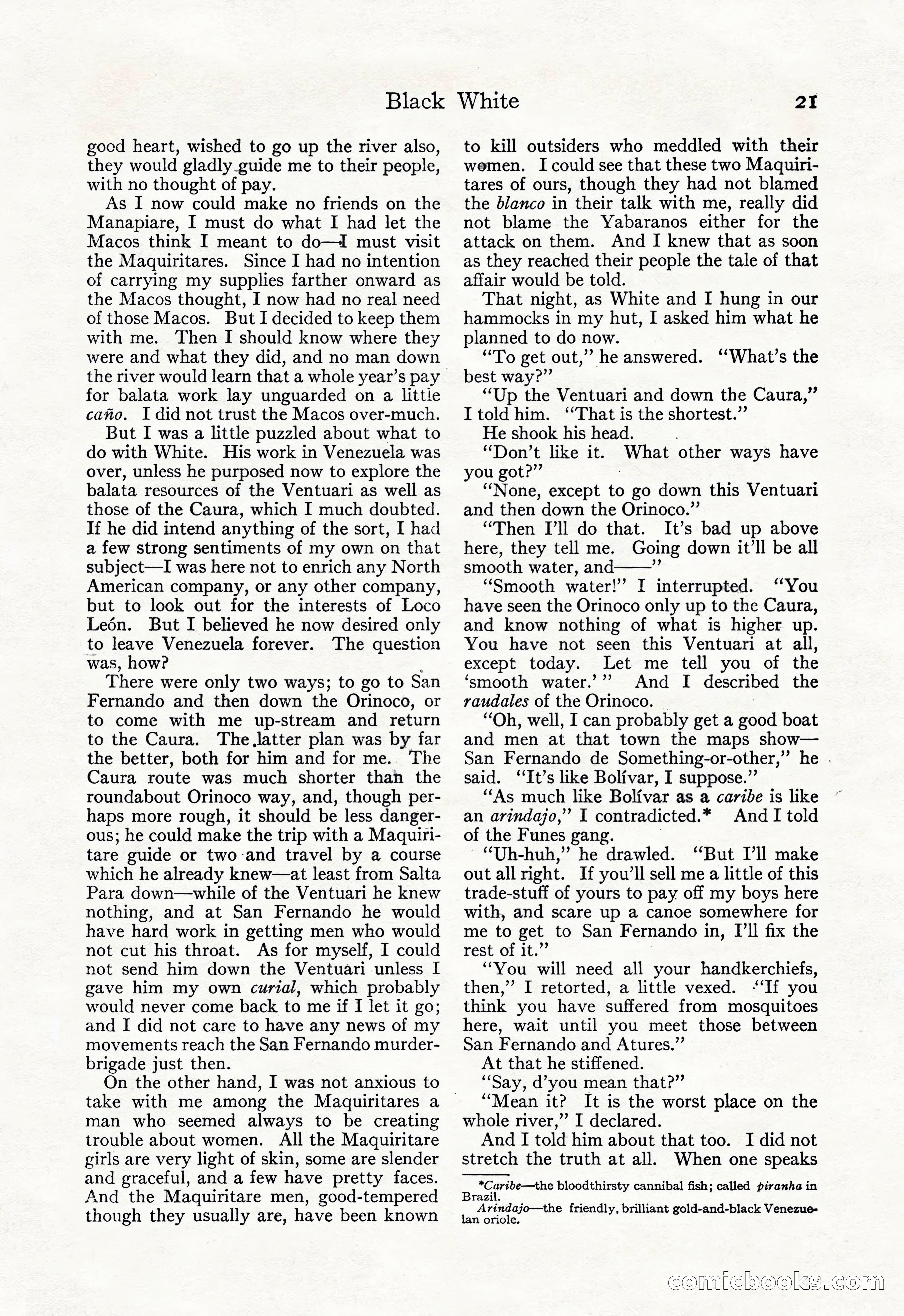 Adventure Magazine, September 20, 1923 — page 35 of 208