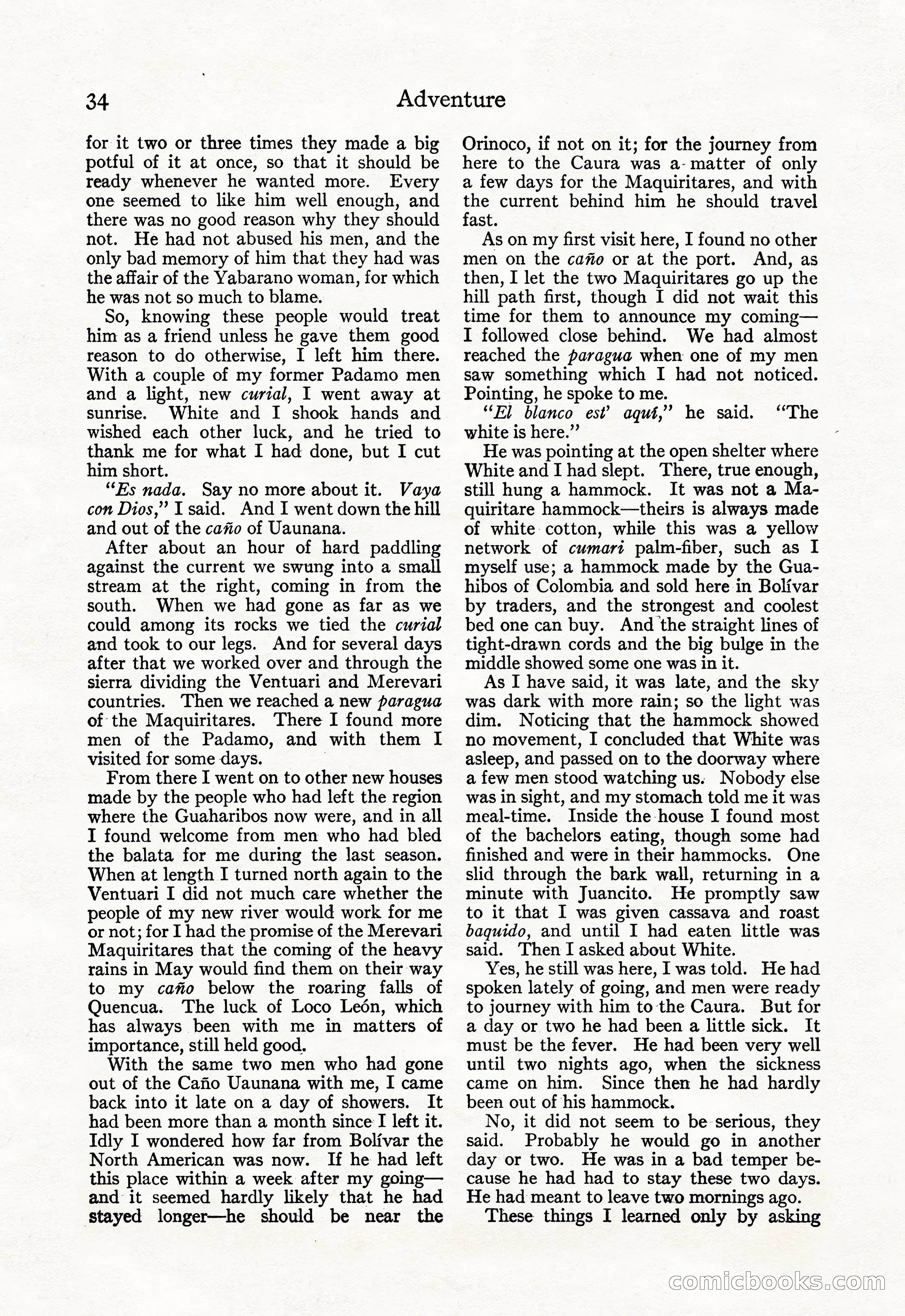 Adventure Magazine, September 20, 1923 — page 48 of 208