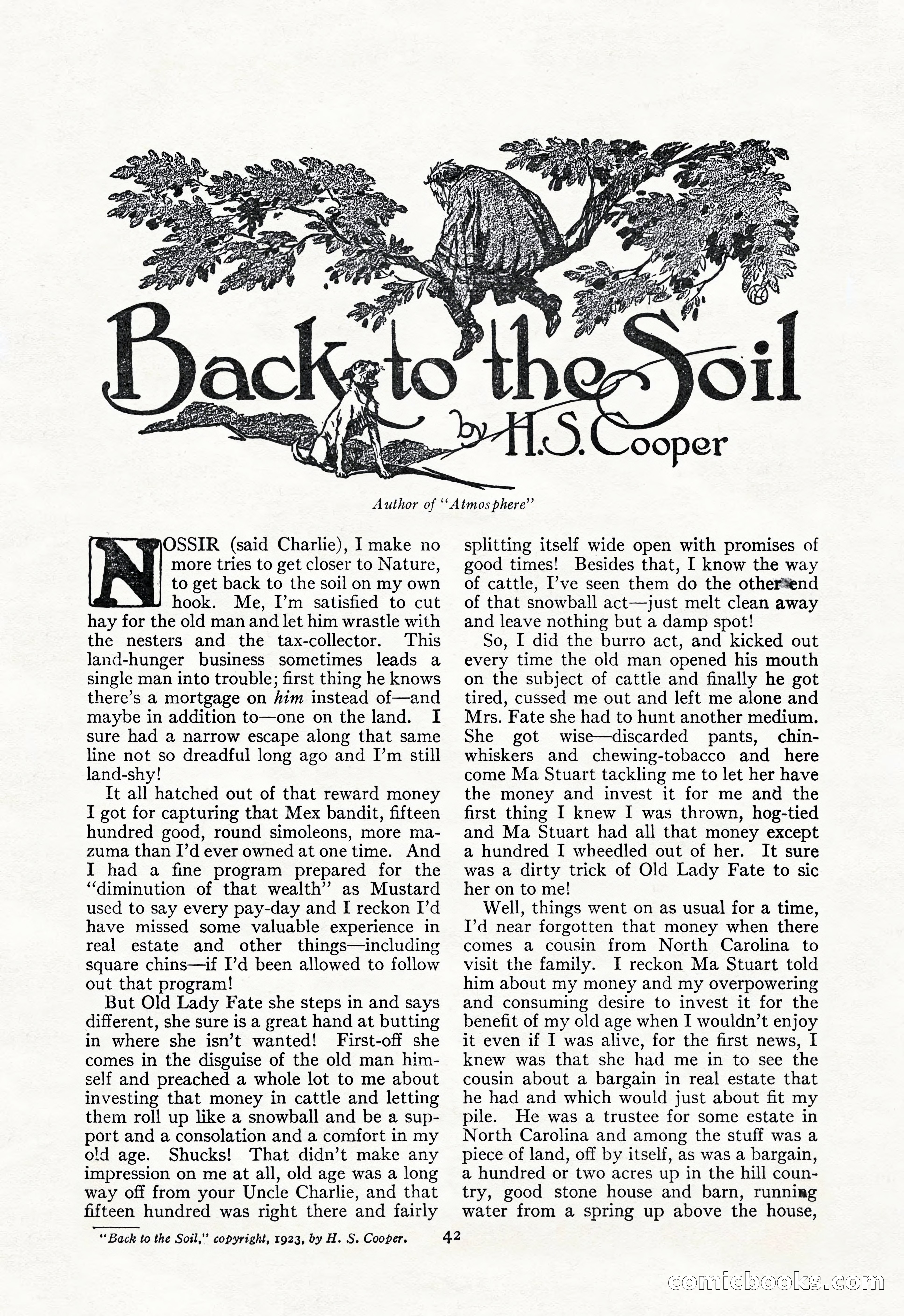 Adventure Magazine, September 20, 1923 — page 56 of 208