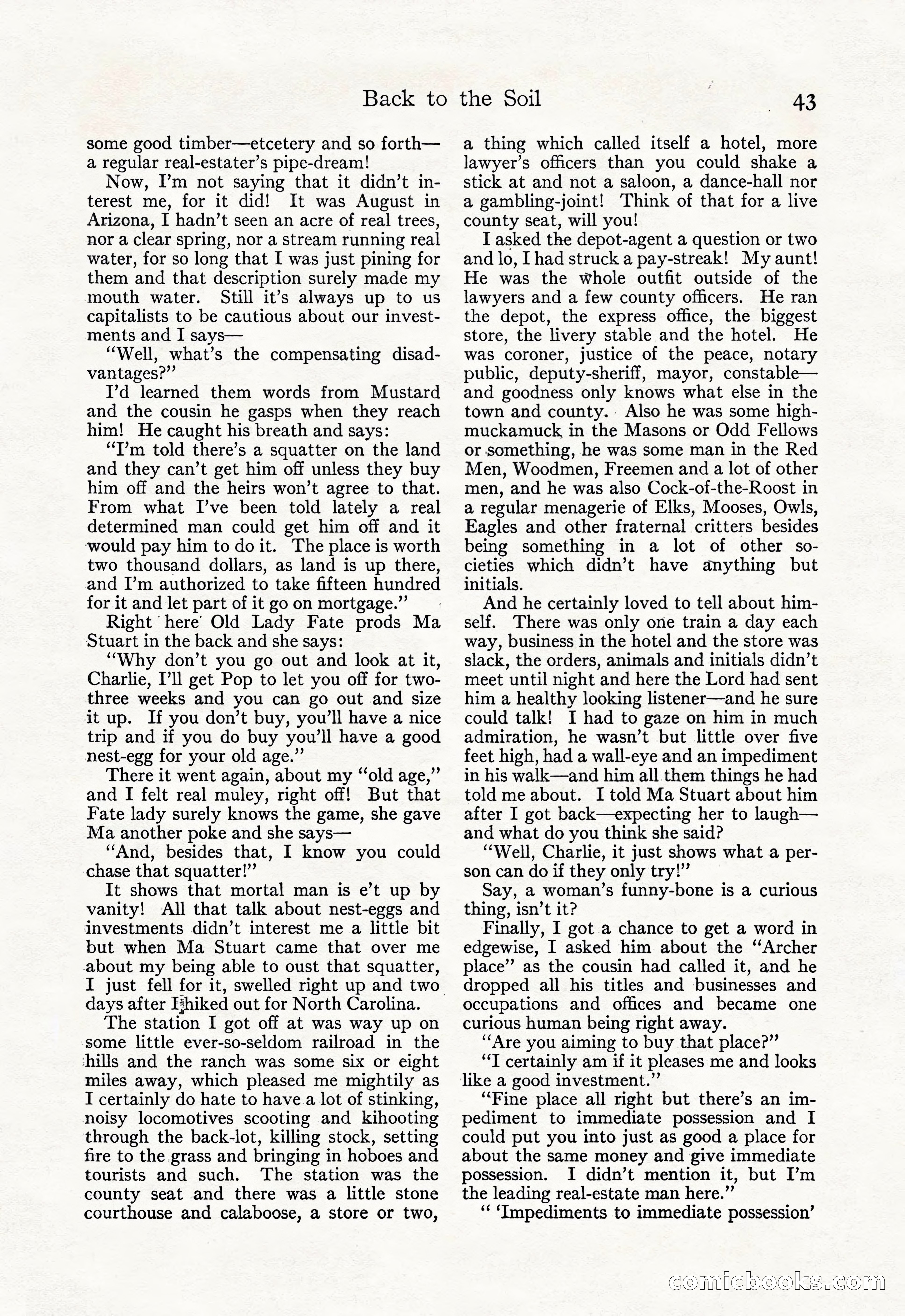Adventure Magazine, September 20, 1923 — page 57 of 208
