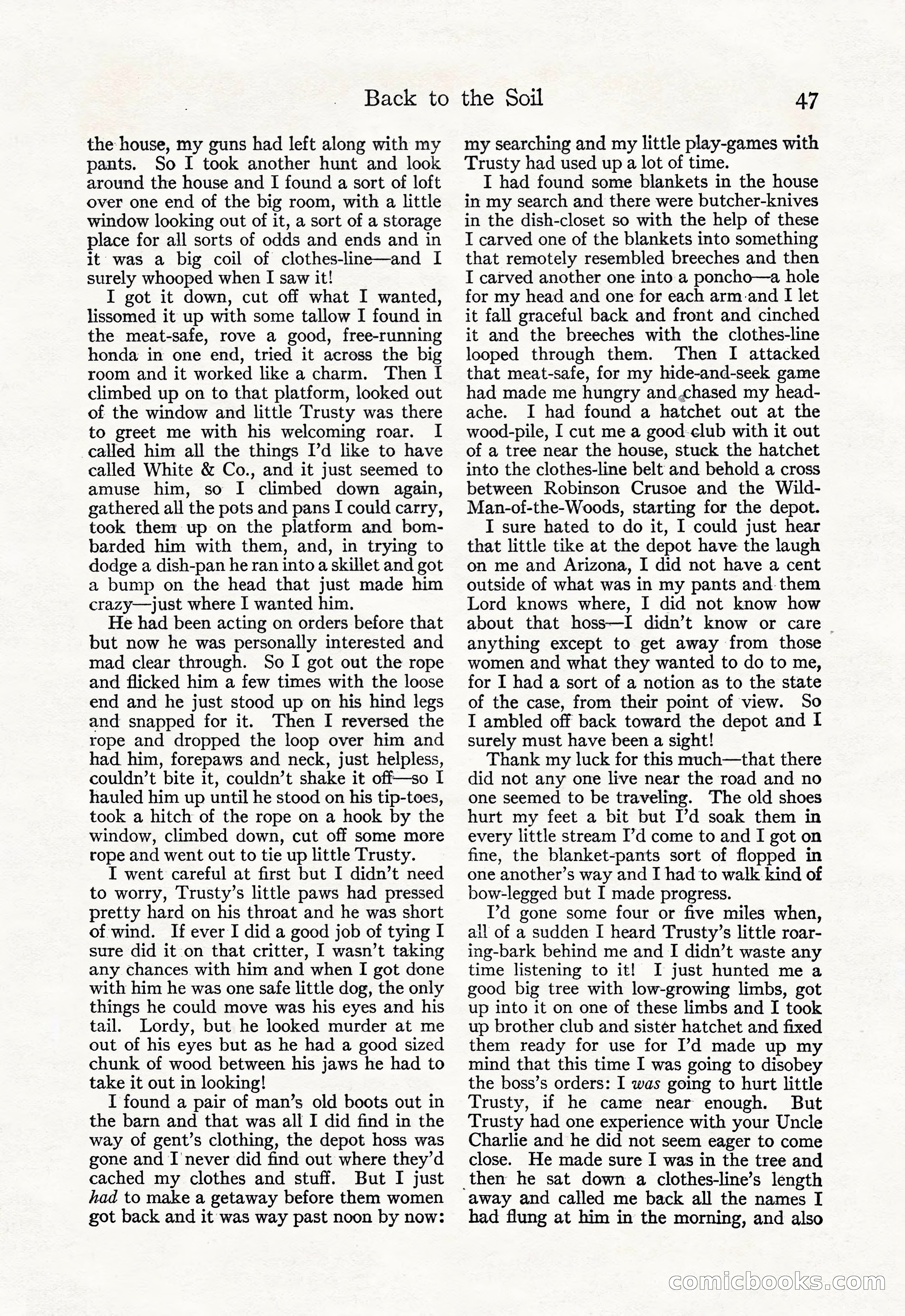 Adventure Magazine, September 20, 1923 — page 61 of 208