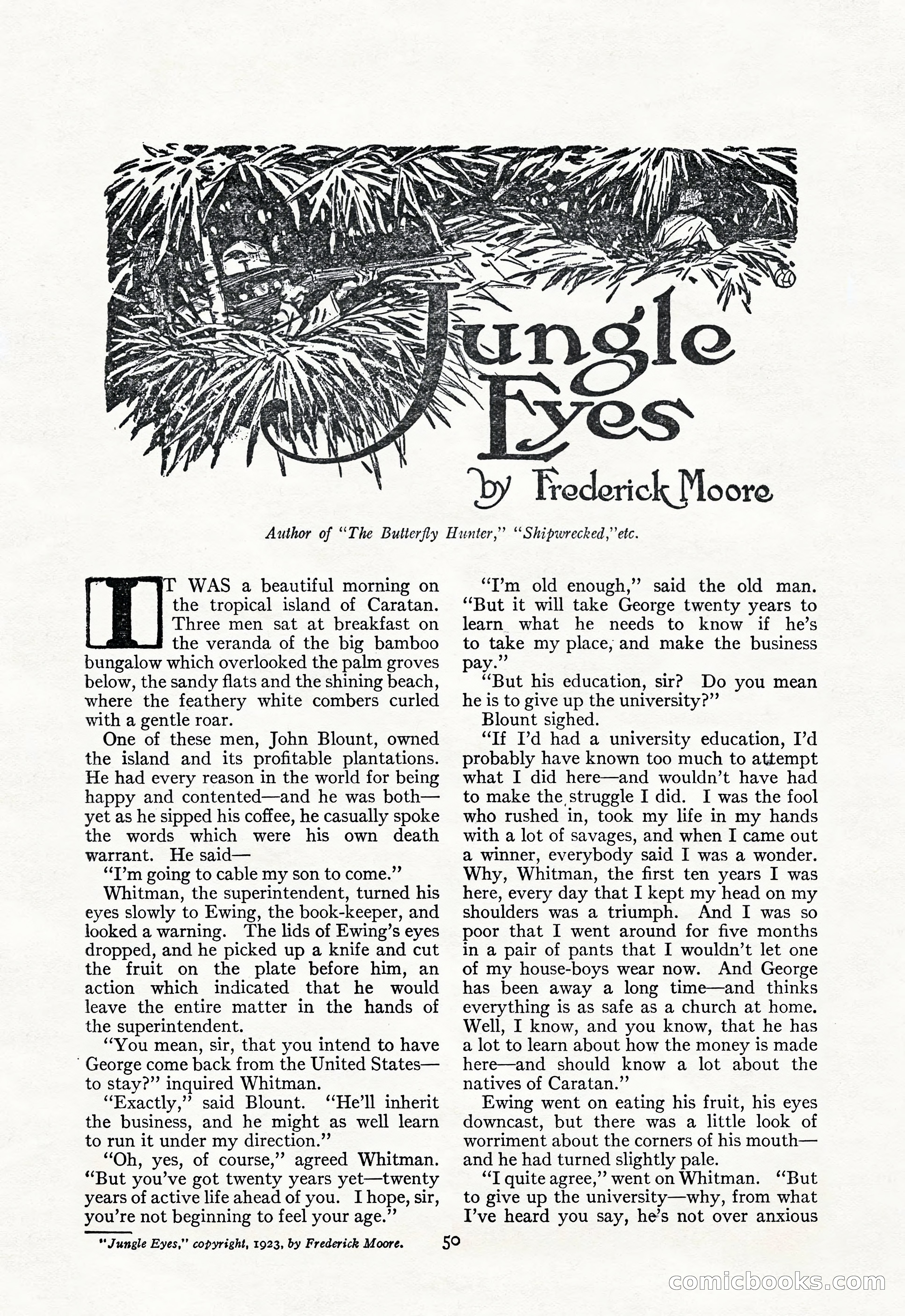Adventure Magazine, September 20, 1923 — page 64 of 208