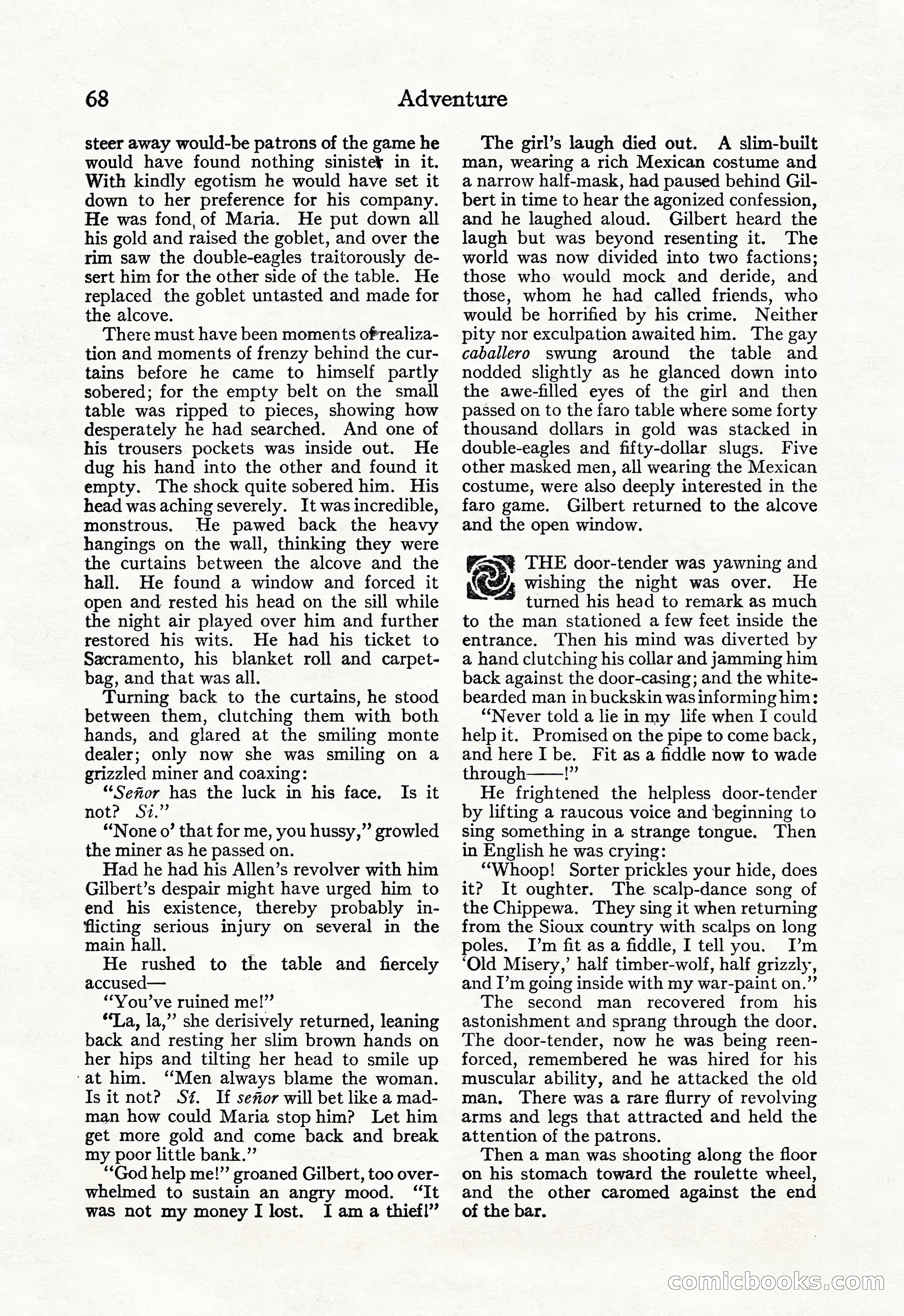 Adventure Magazine, September 20, 1923 — page 82 of 208