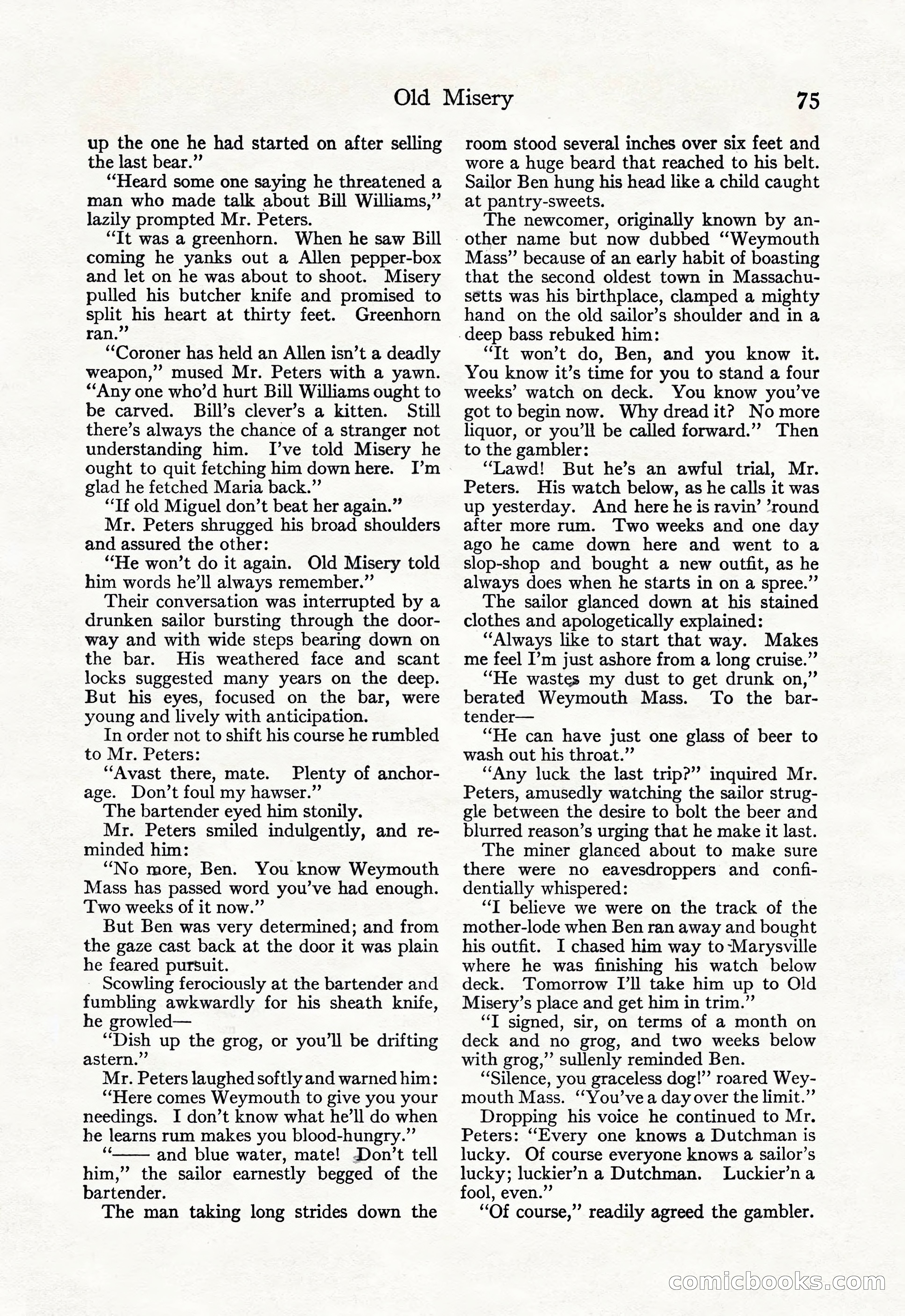 Adventure Magazine, September 20, 1923 — page 89 of 208