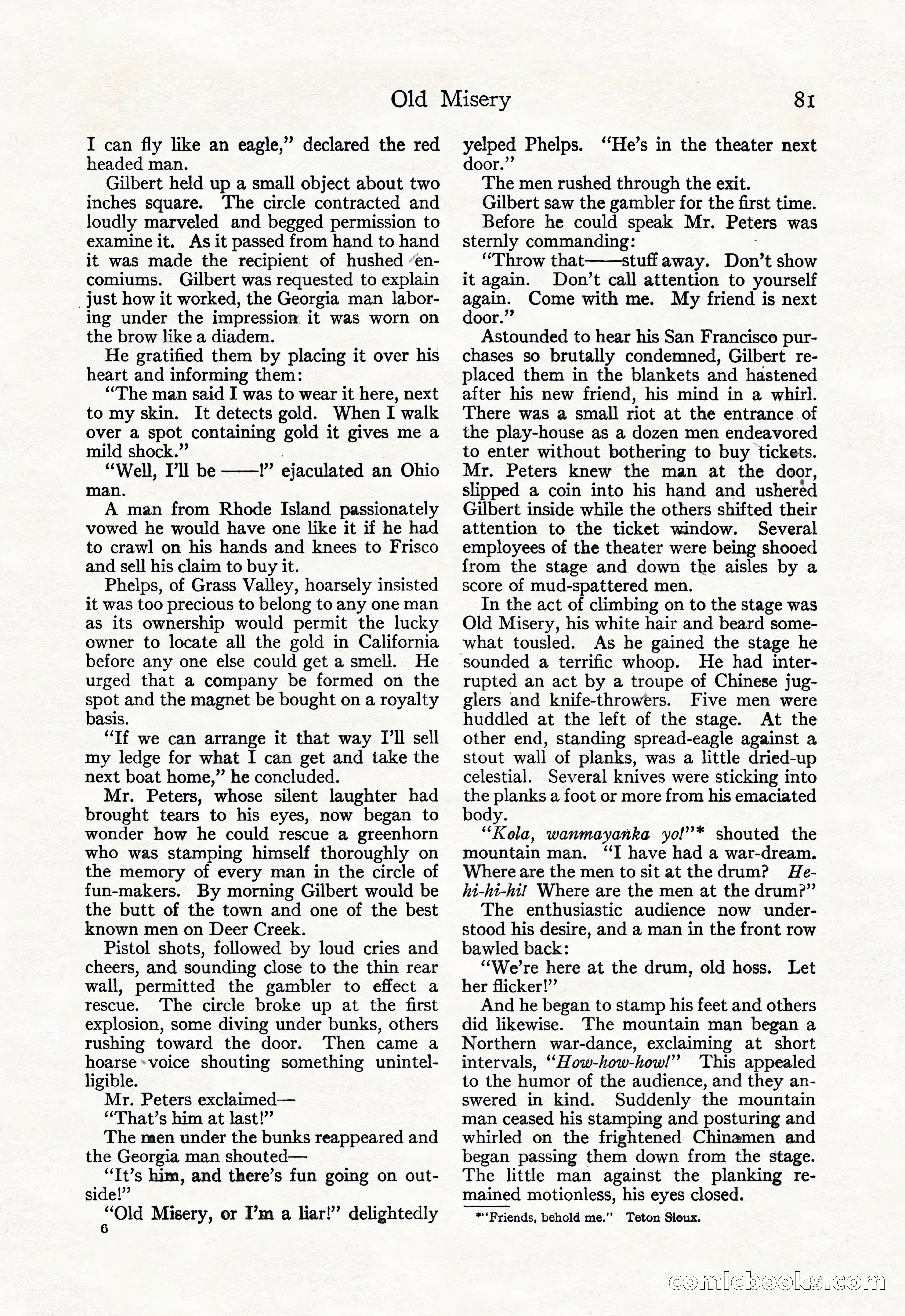 Adventure Magazine, September 20, 1923 — page 95 of 208