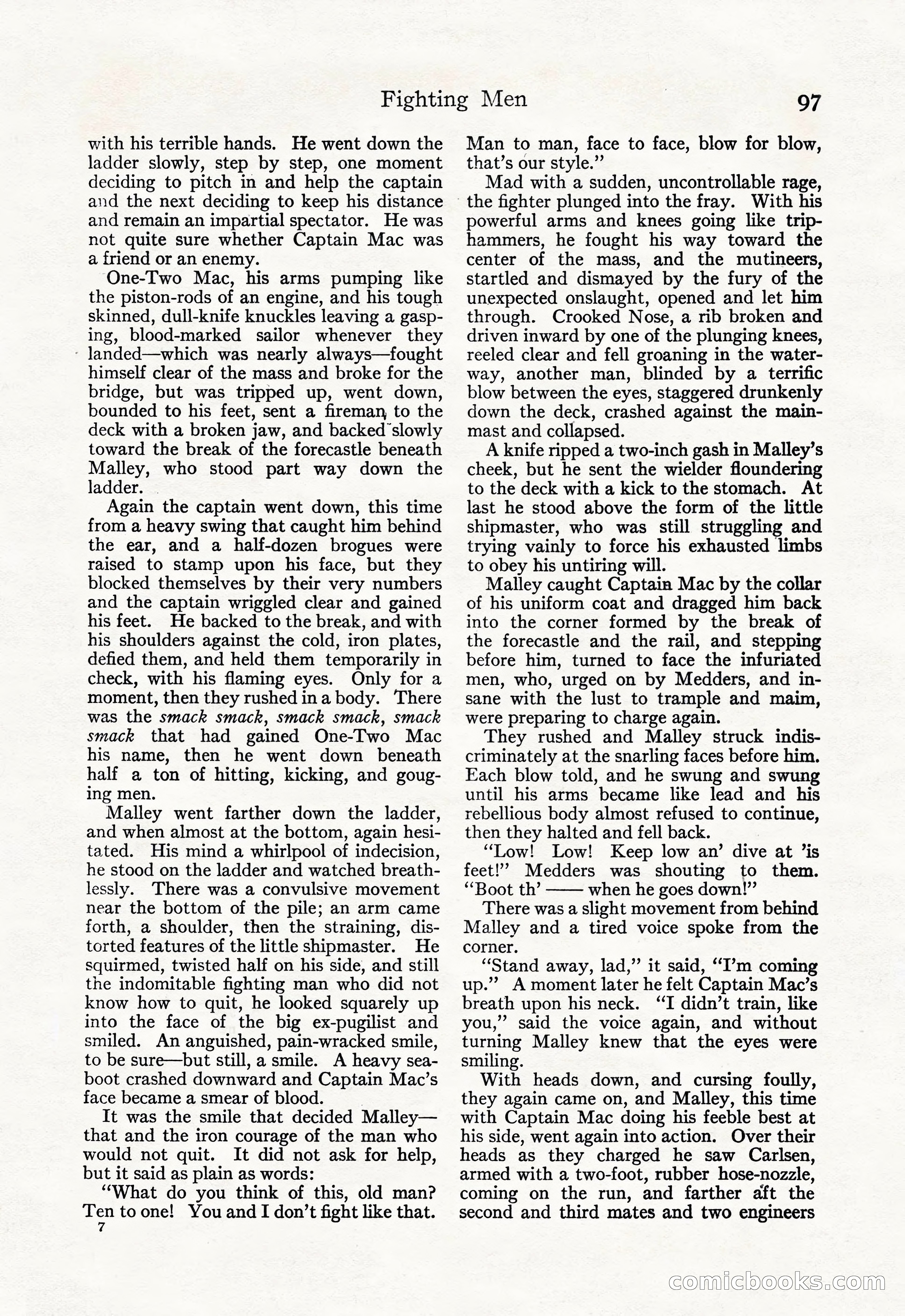 Adventure Magazine, September 20, 1923 — page 111 of 208