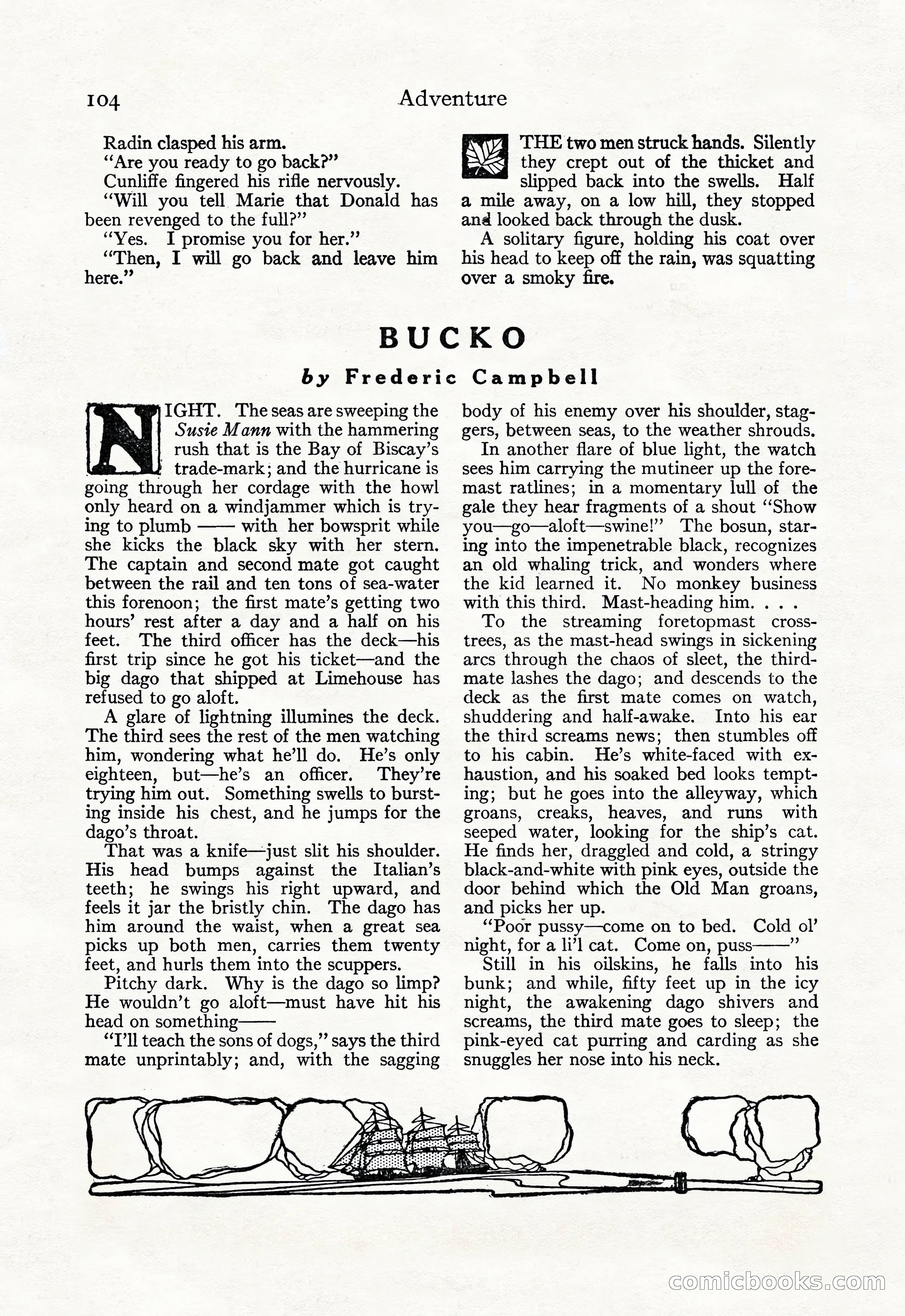 Adventure Magazine, September 20, 1923 — page 118 of 208