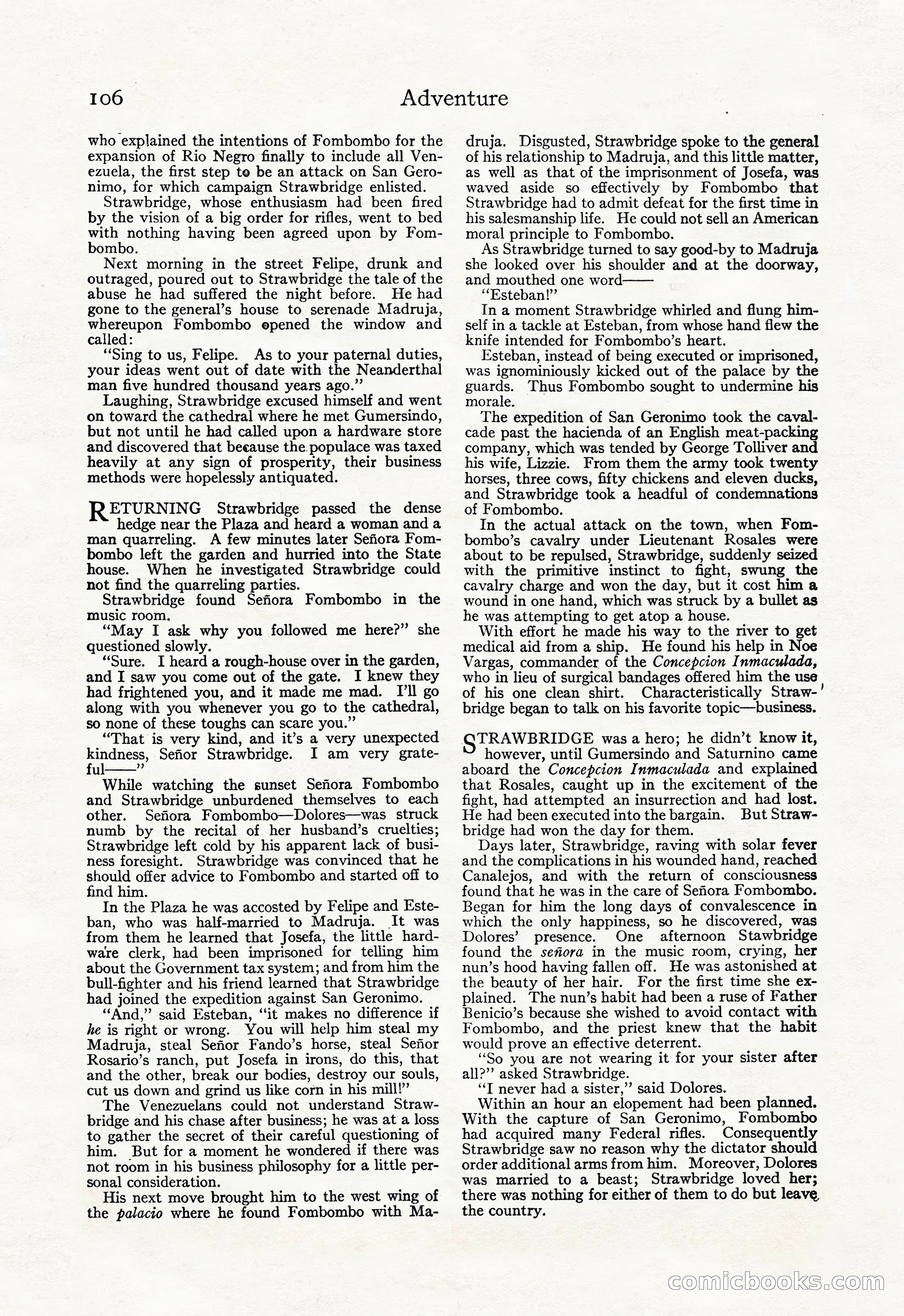Adventure Magazine, September 20, 1923 — page 120 of 208