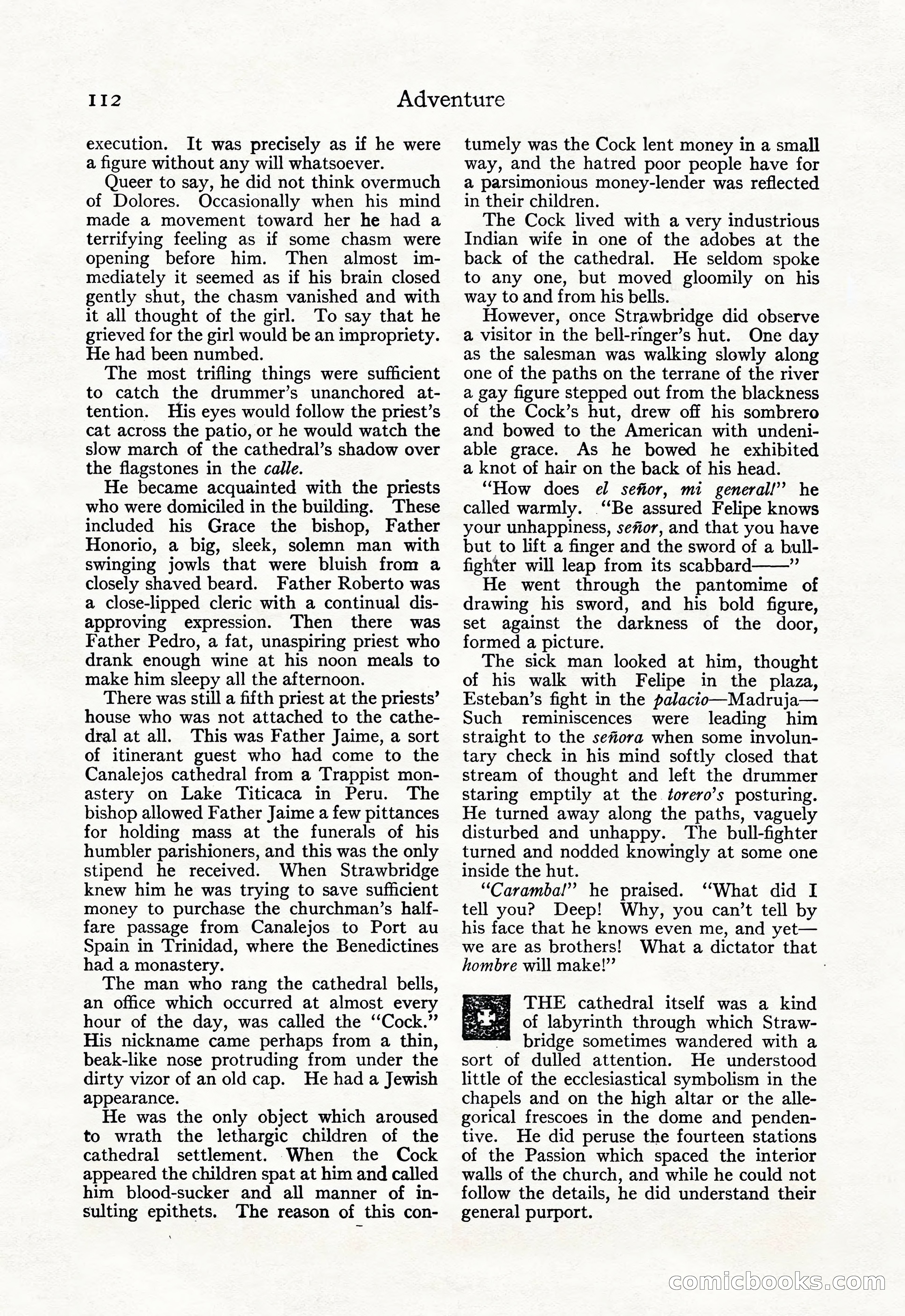 Adventure Magazine, September 20, 1923 — page 126 of 208