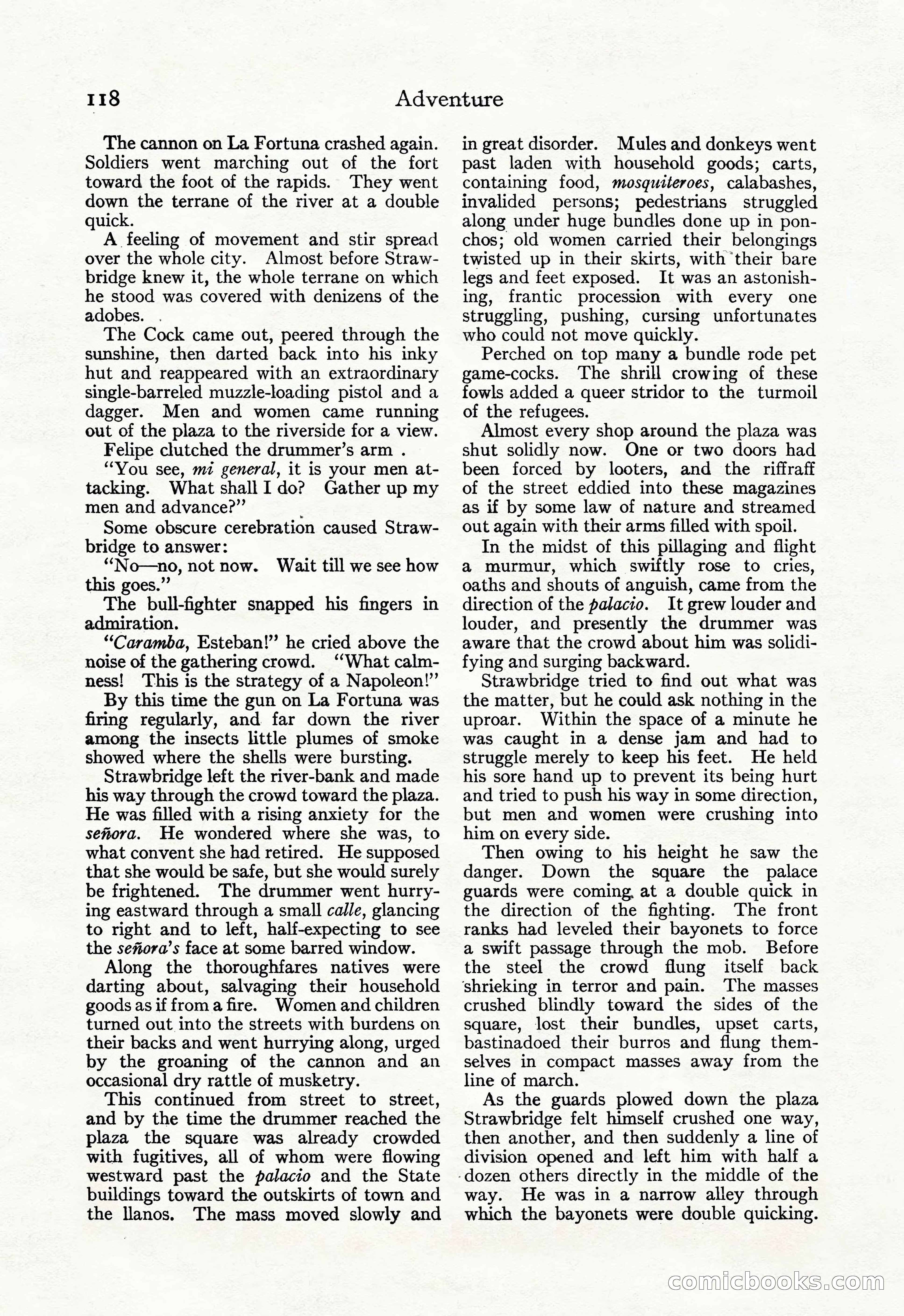 Adventure Magazine, September 20, 1923 — page 132 of 208
