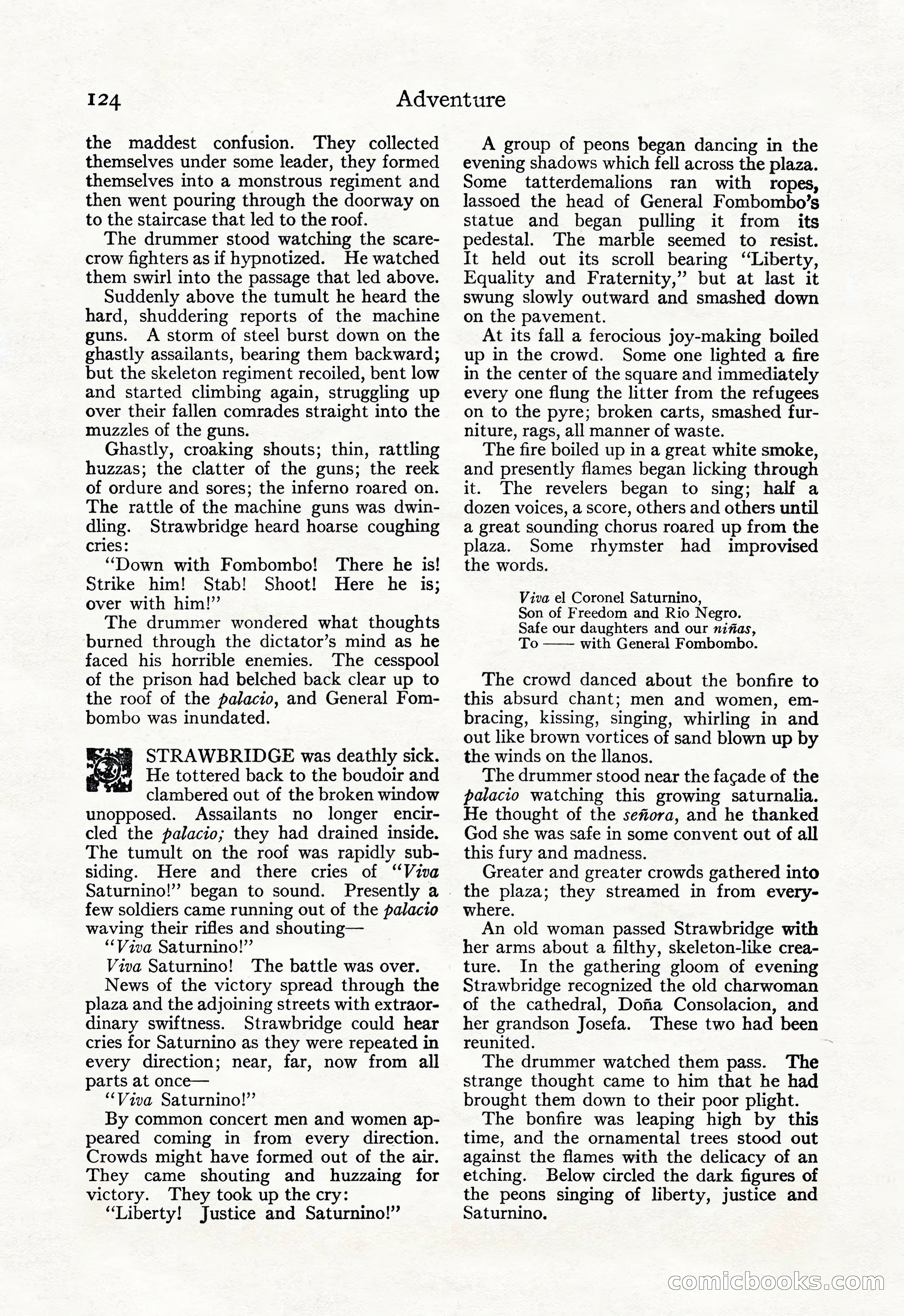 Adventure Magazine, September 20, 1923 — page 138 of 208