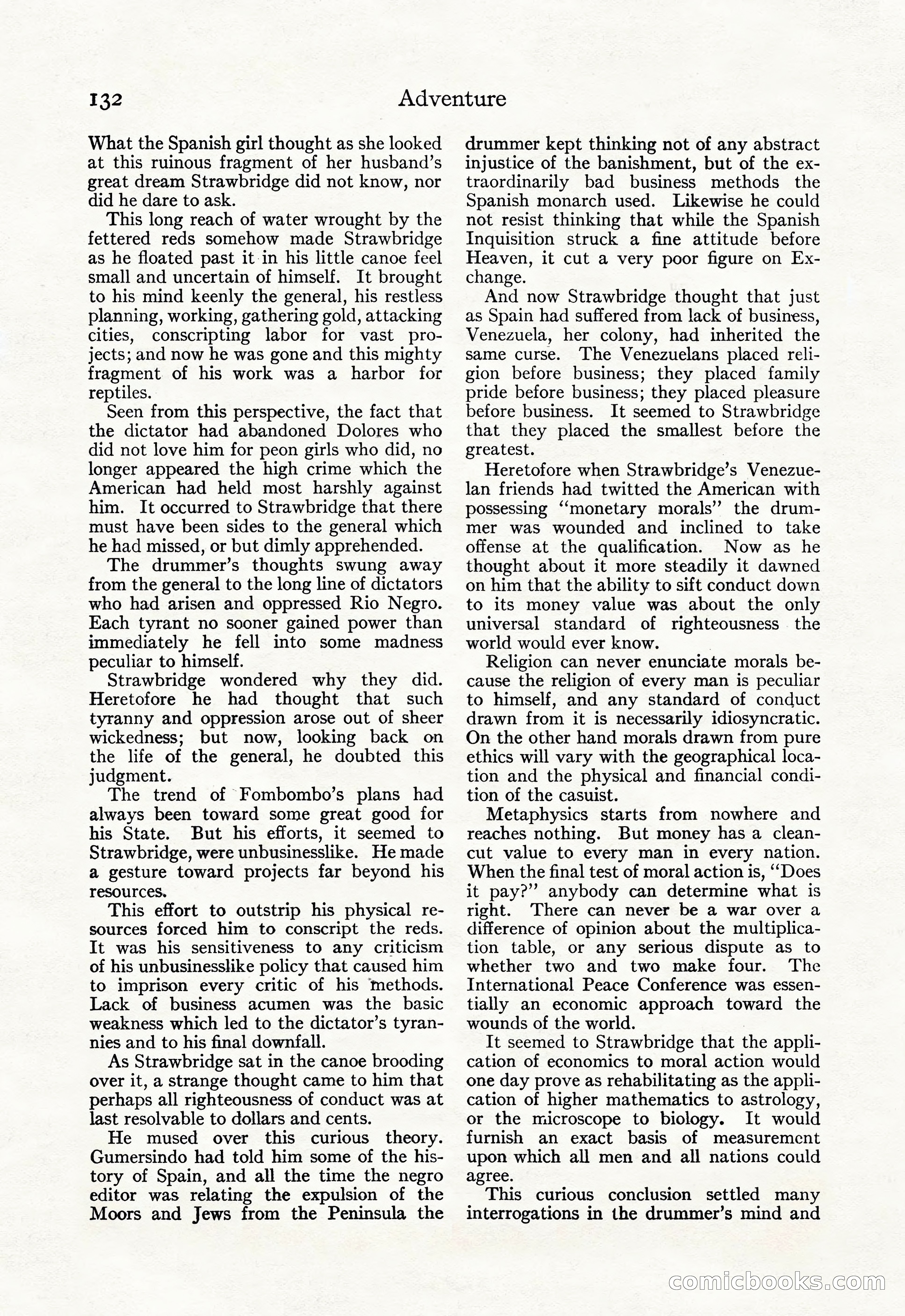 Adventure Magazine, September 20, 1923 — page 146 of 208