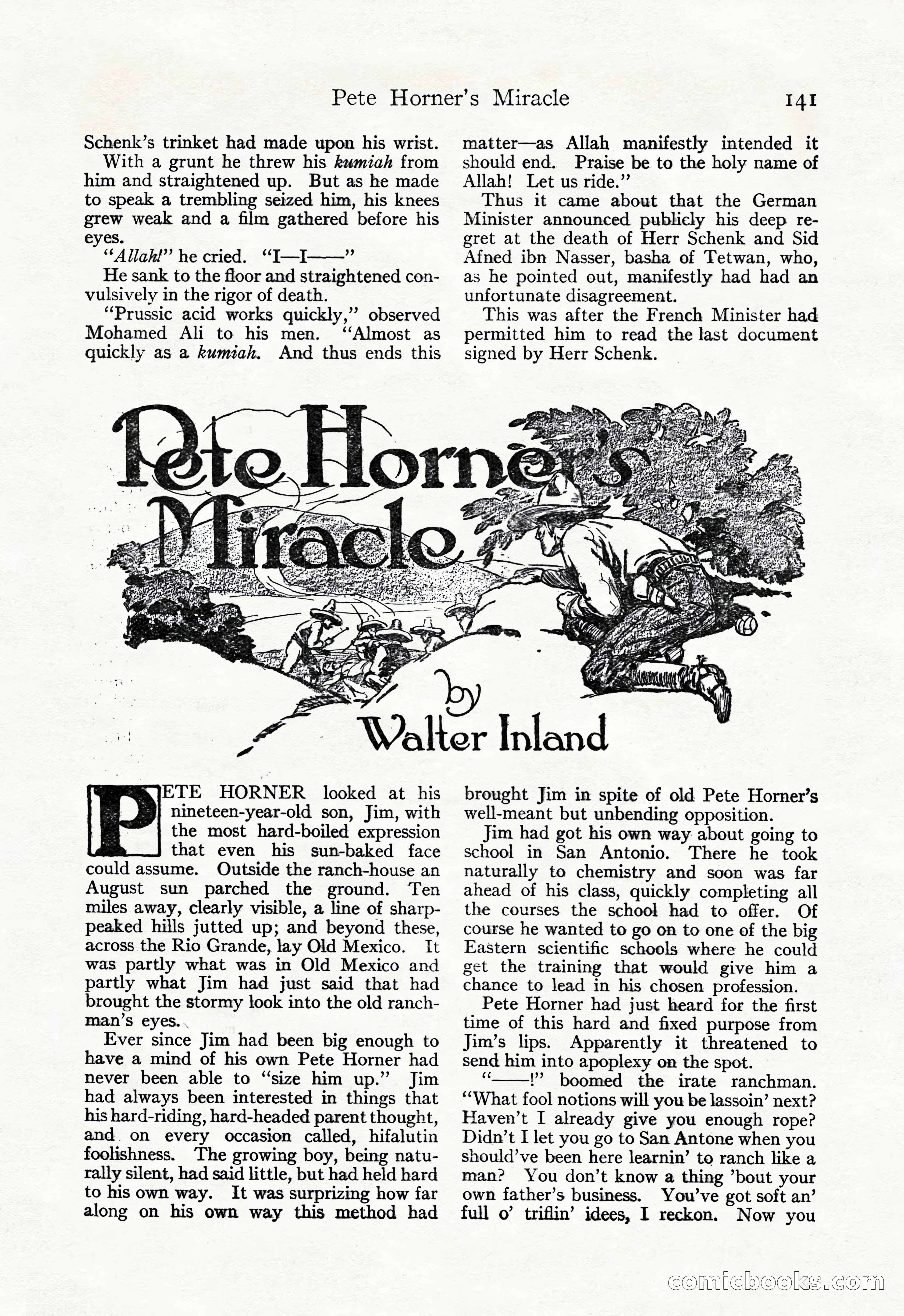 Adventure Magazine, September 20, 1923 — page 155 of 208