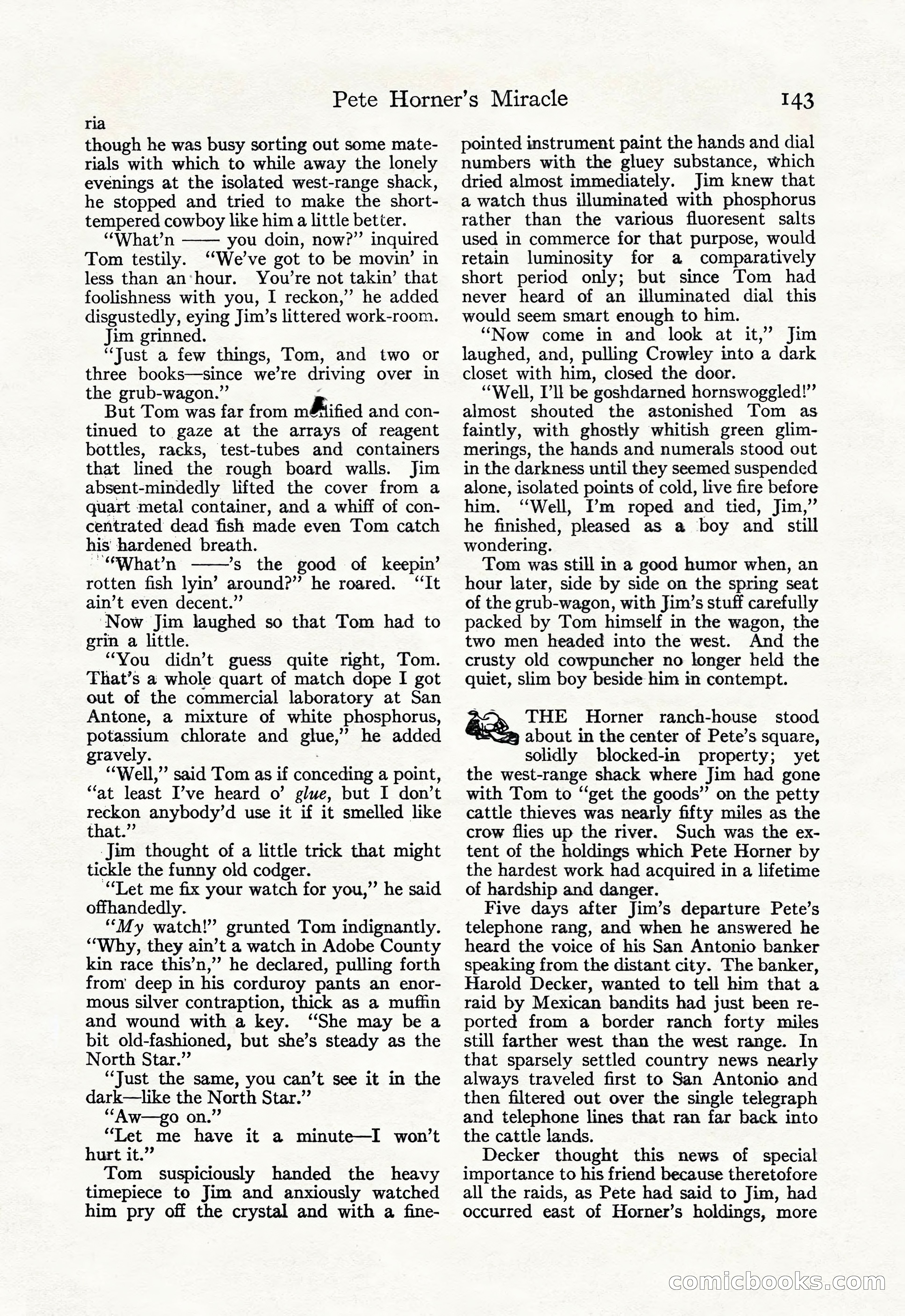 Adventure Magazine, September 20, 1923 — page 157 of 208
