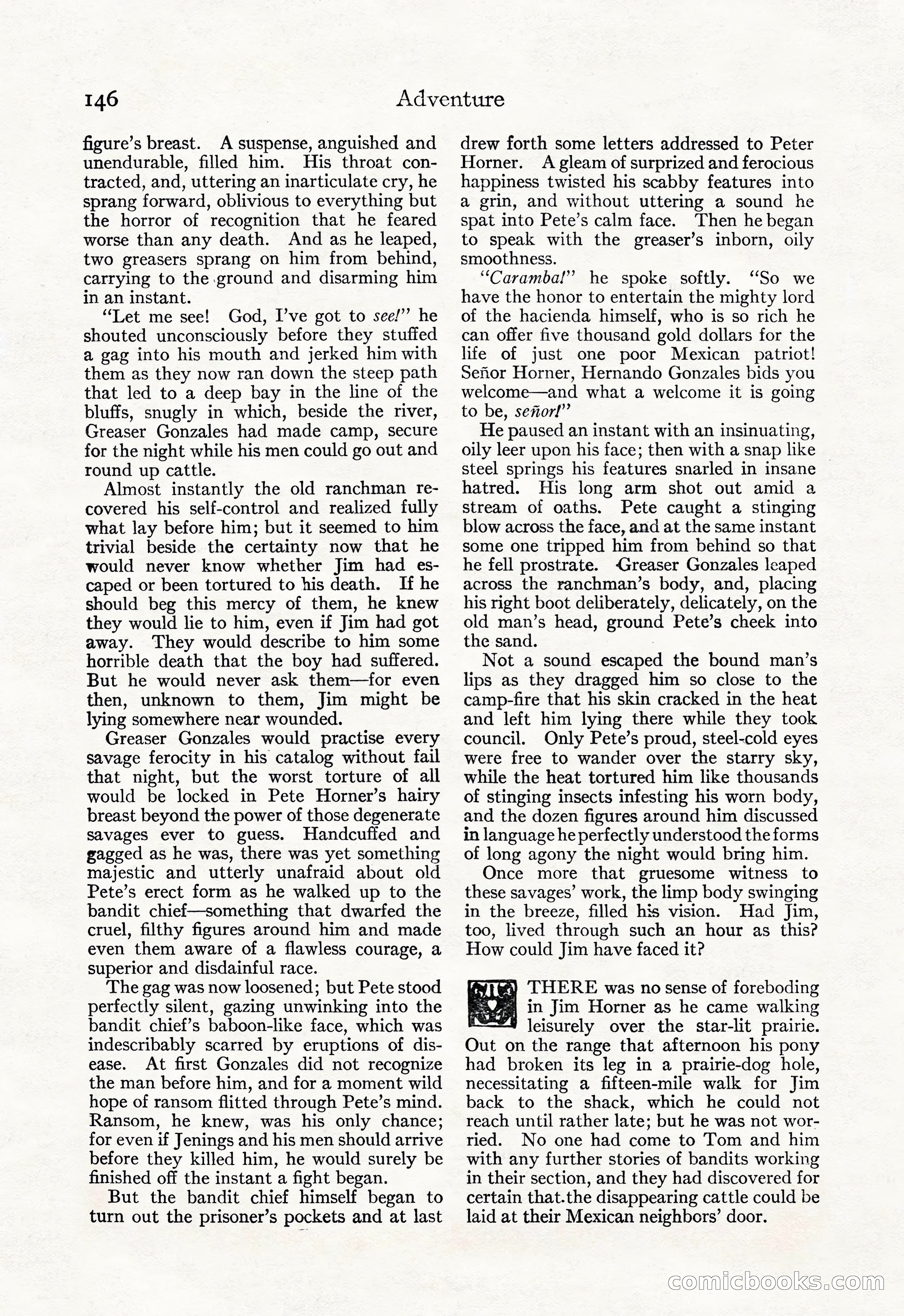 Adventure Magazine, September 20, 1923 — page 160 of 208