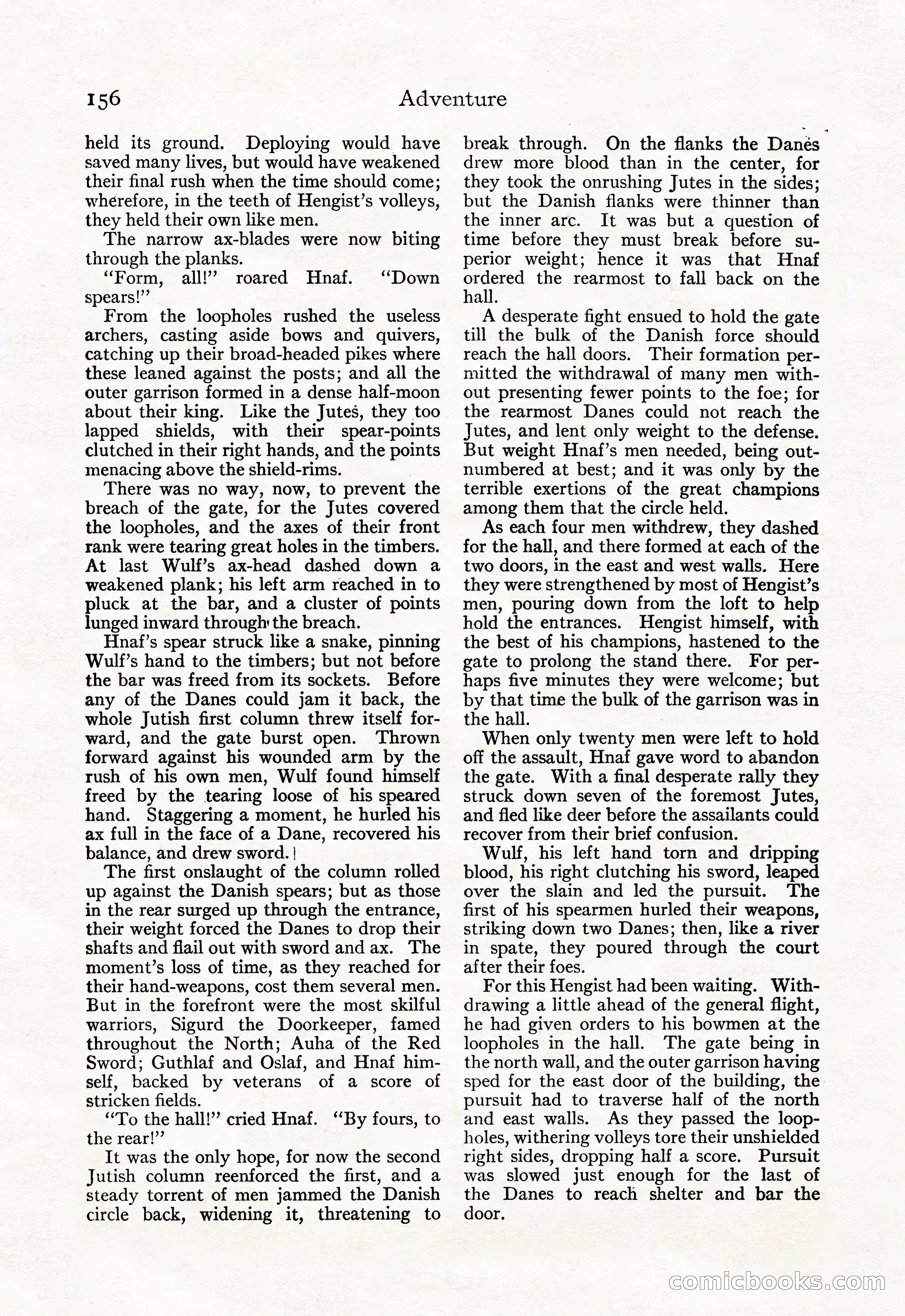 Adventure Magazine, September 20, 1923 — page 170 of 208