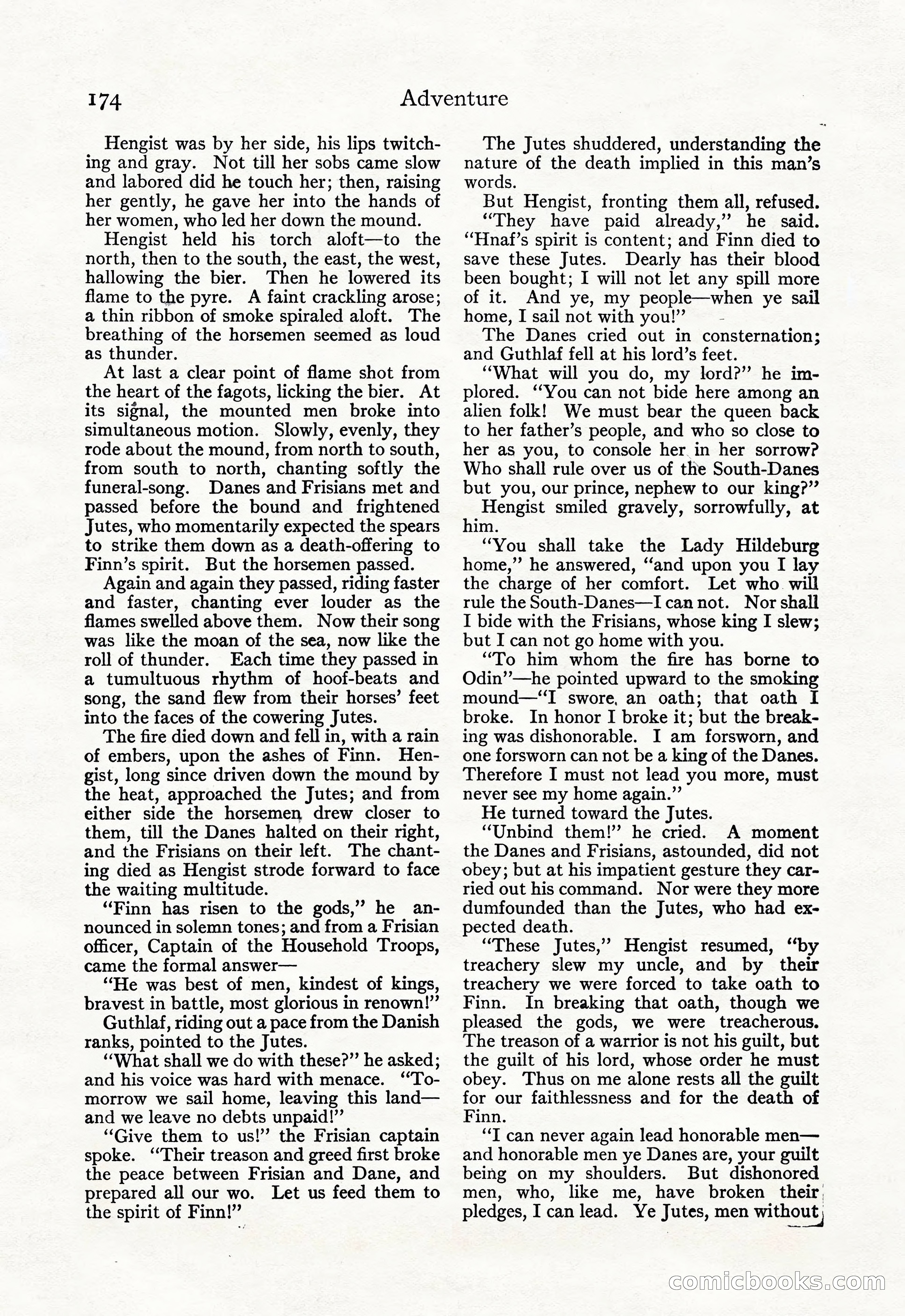 Adventure Magazine, September 20, 1923 — page 188 of 208