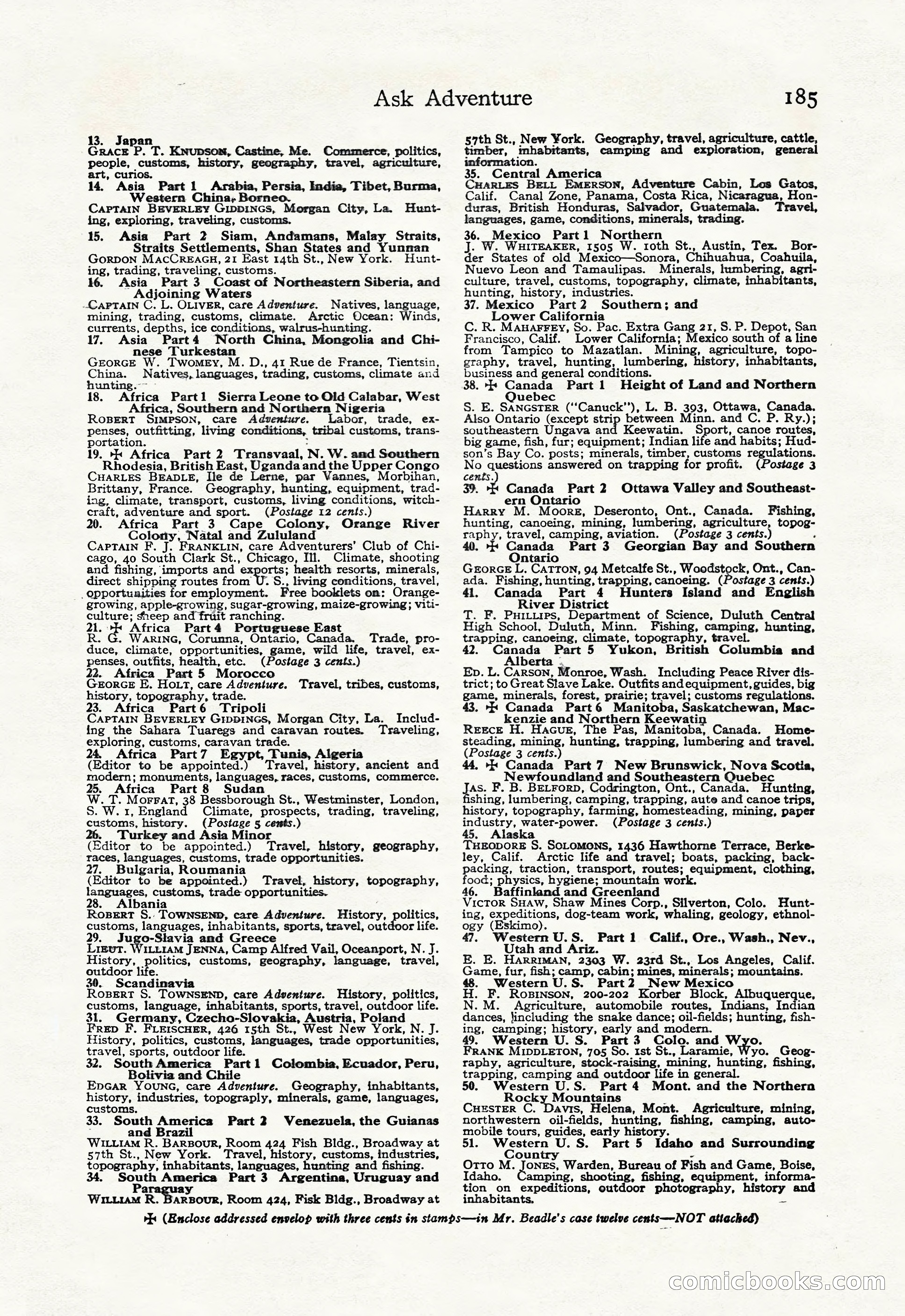 Adventure Magazine, September 20, 1923 — page 199 of 208