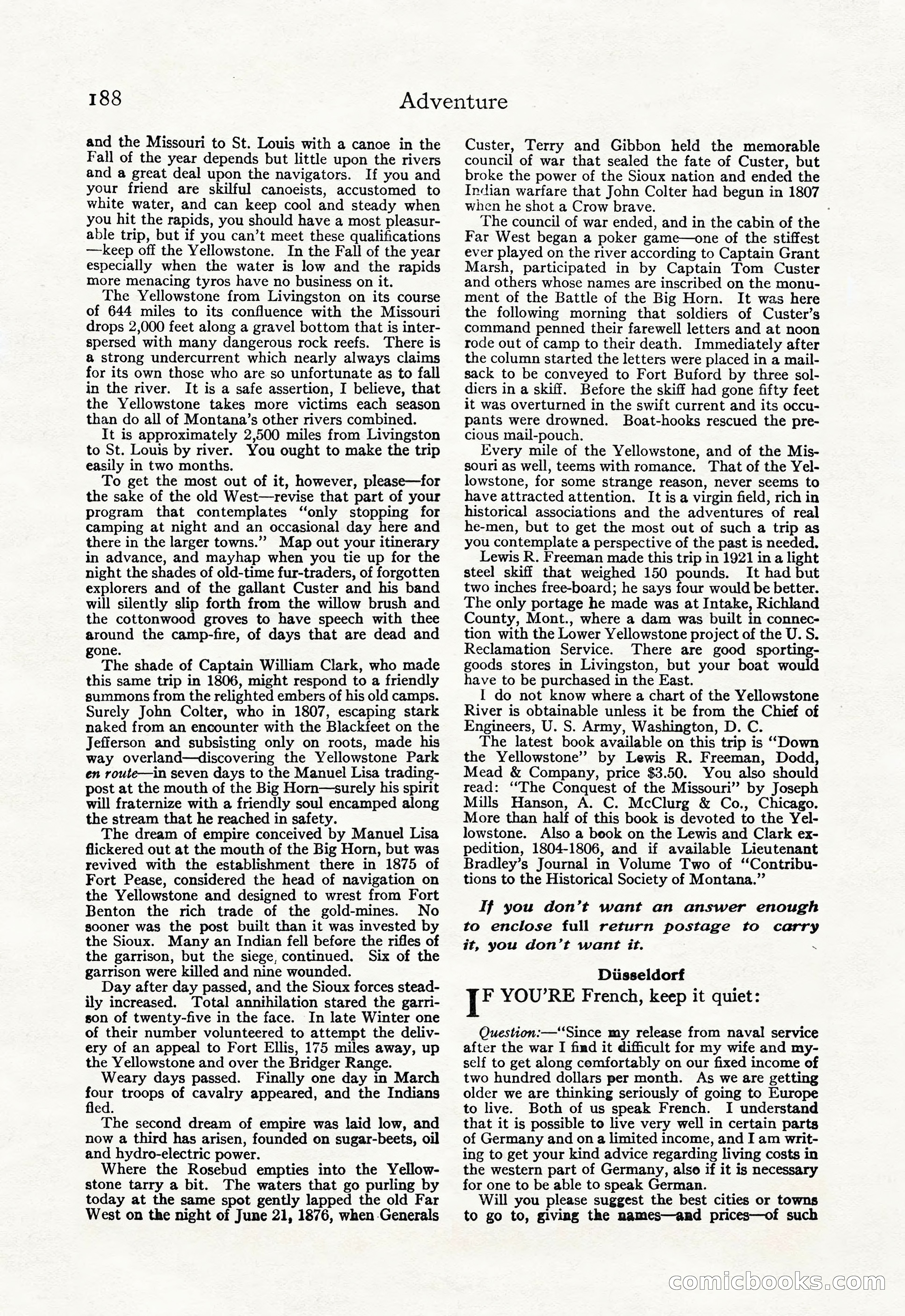 Adventure Magazine, September 20, 1923 — page 202 of 208