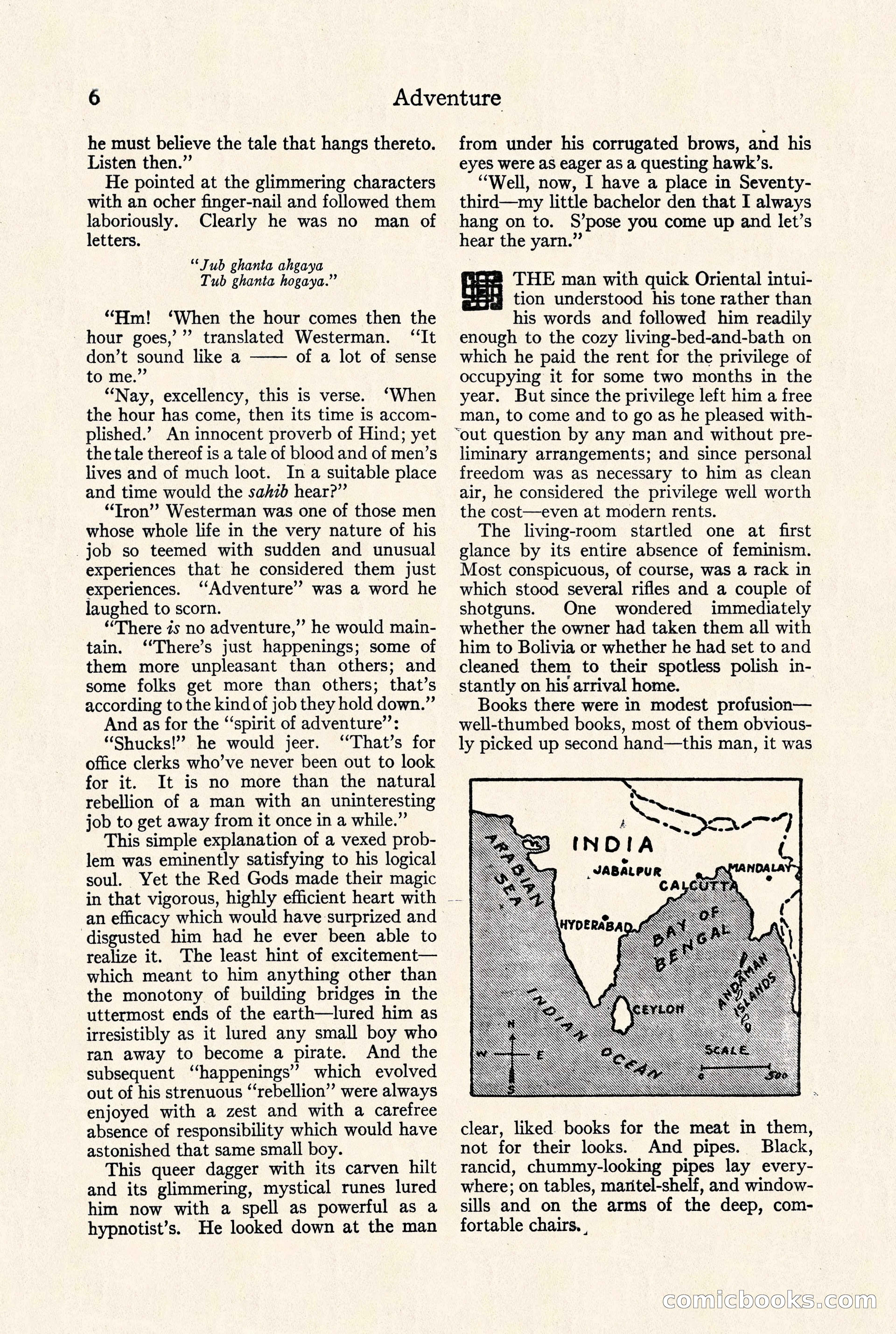 Adventure Magazine, September 30, 1923 — page 12 of 200
