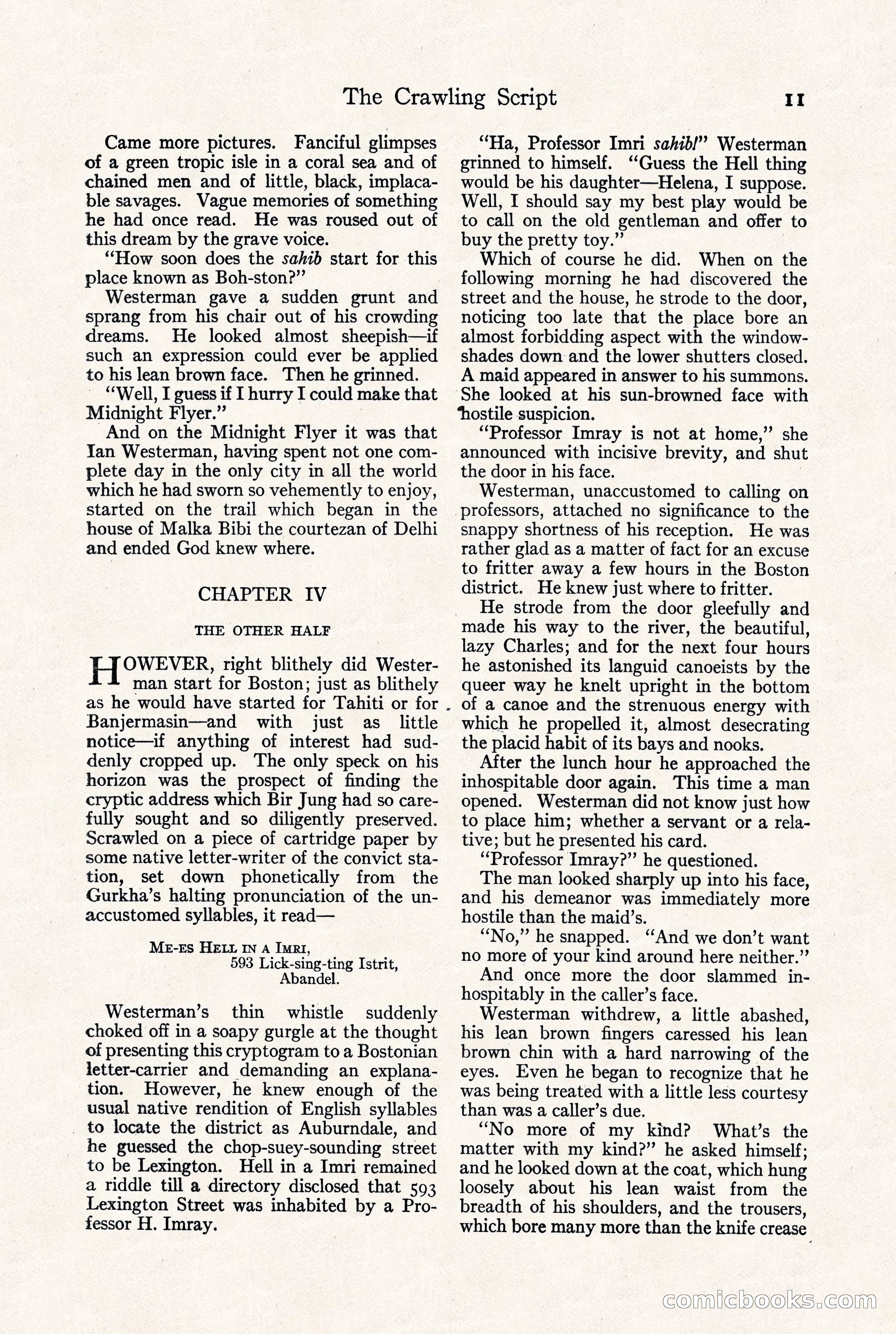 Adventure Magazine, September 30, 1923 — page 17 of 200
