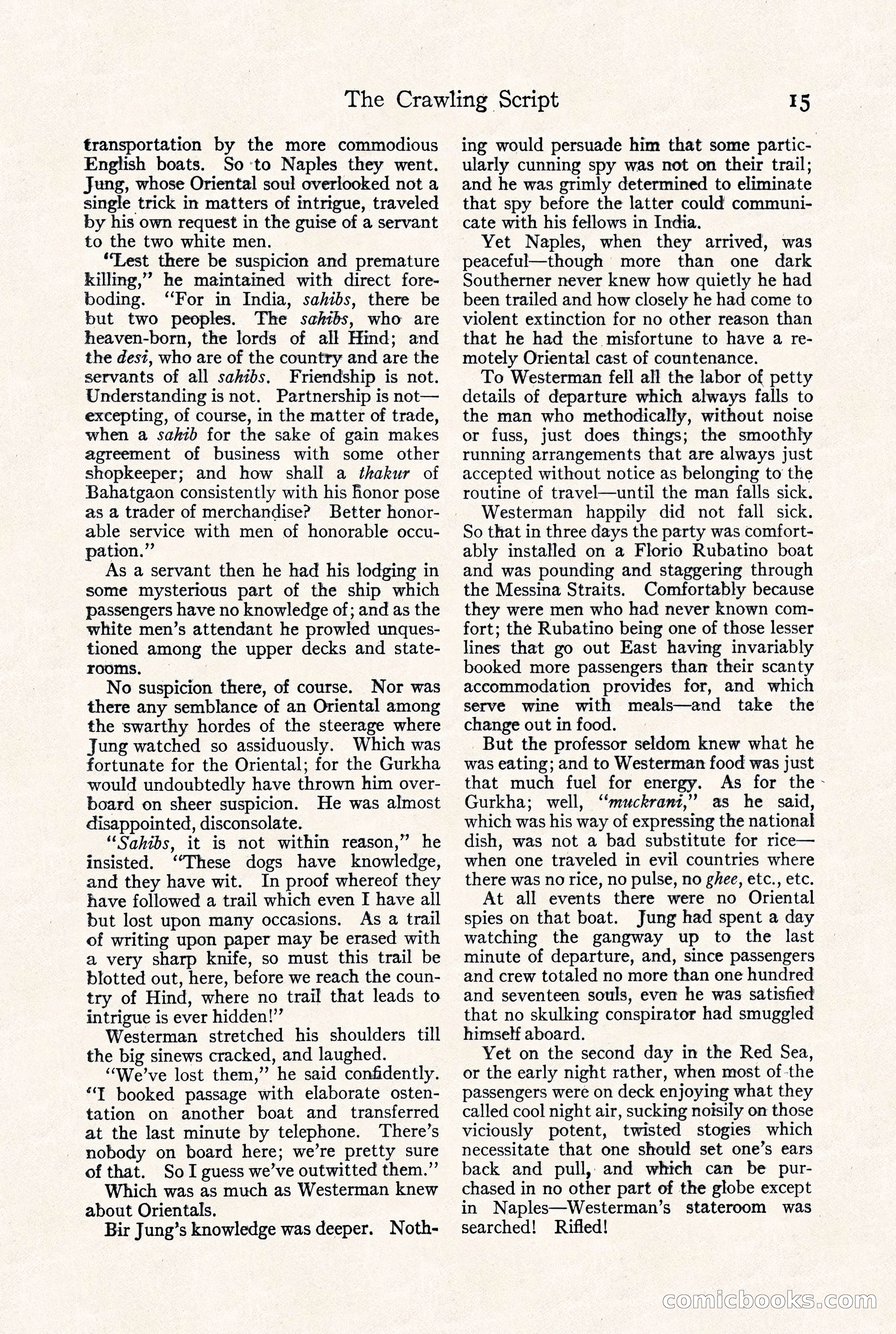 Adventure Magazine, September 30, 1923 — page 21 of 200