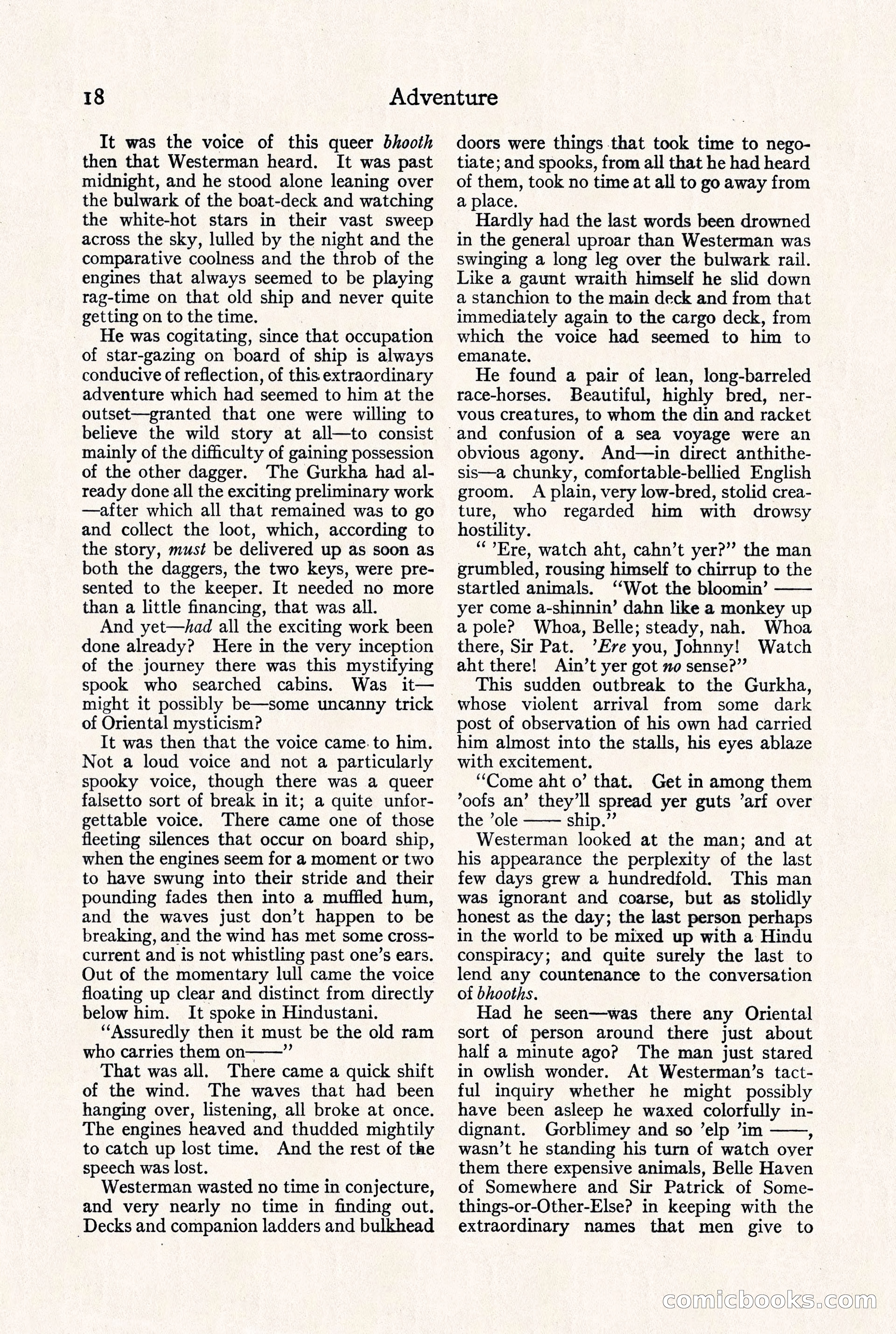 Adventure Magazine, September 30, 1923 — page 24 of 200
