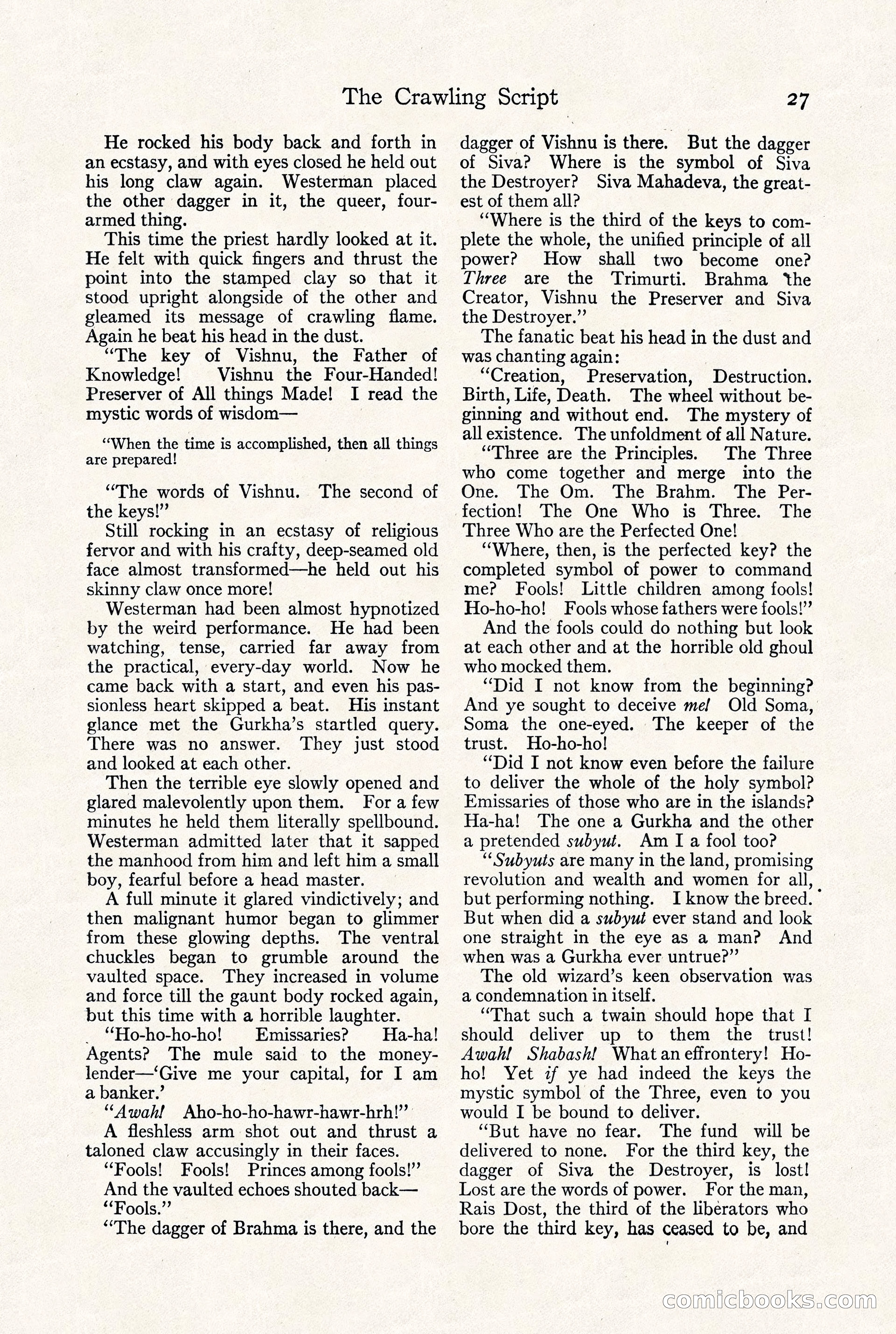 Adventure Magazine, September 30, 1923 — page 33 of 200