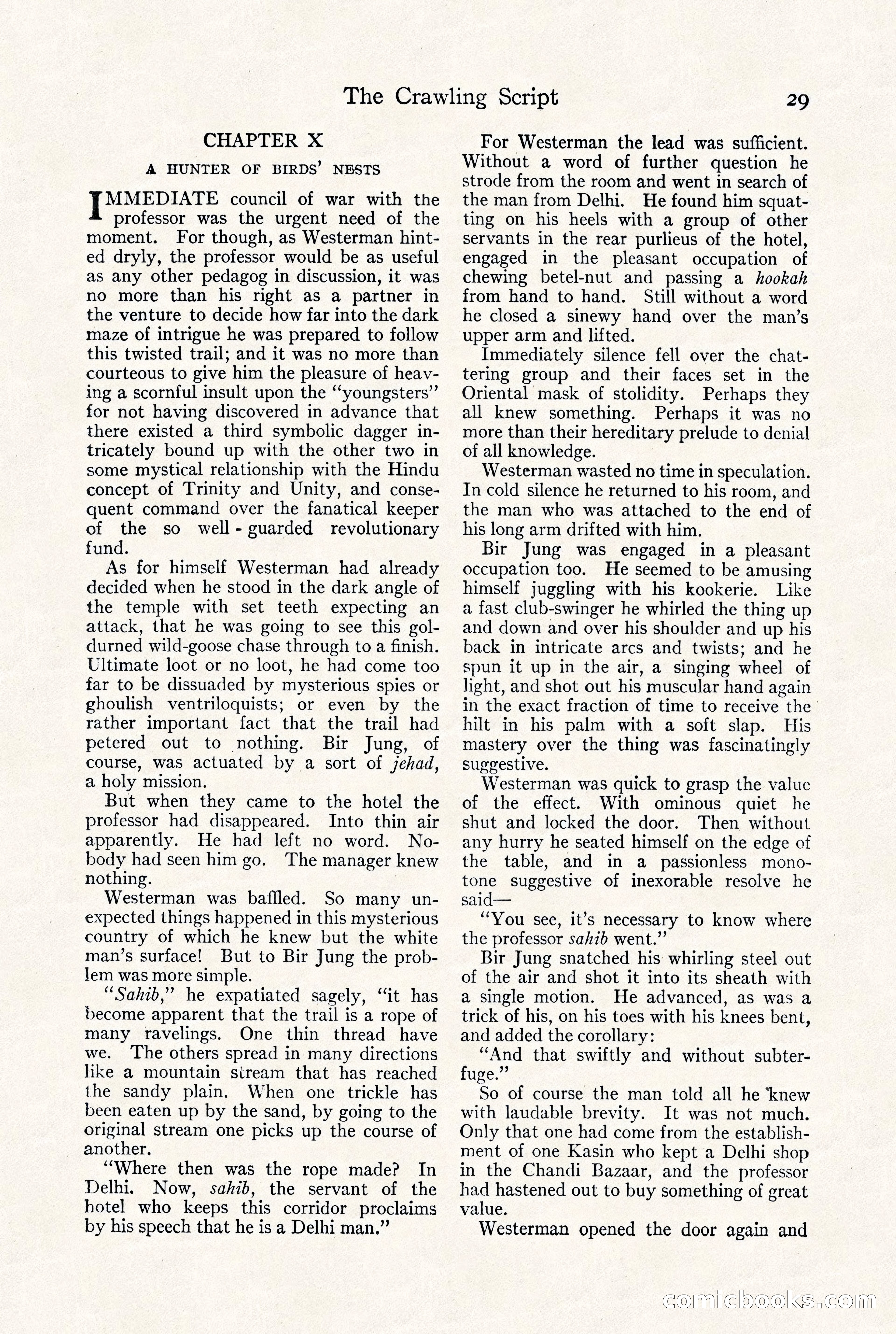Adventure Magazine, September 30, 1923 — page 35 of 200