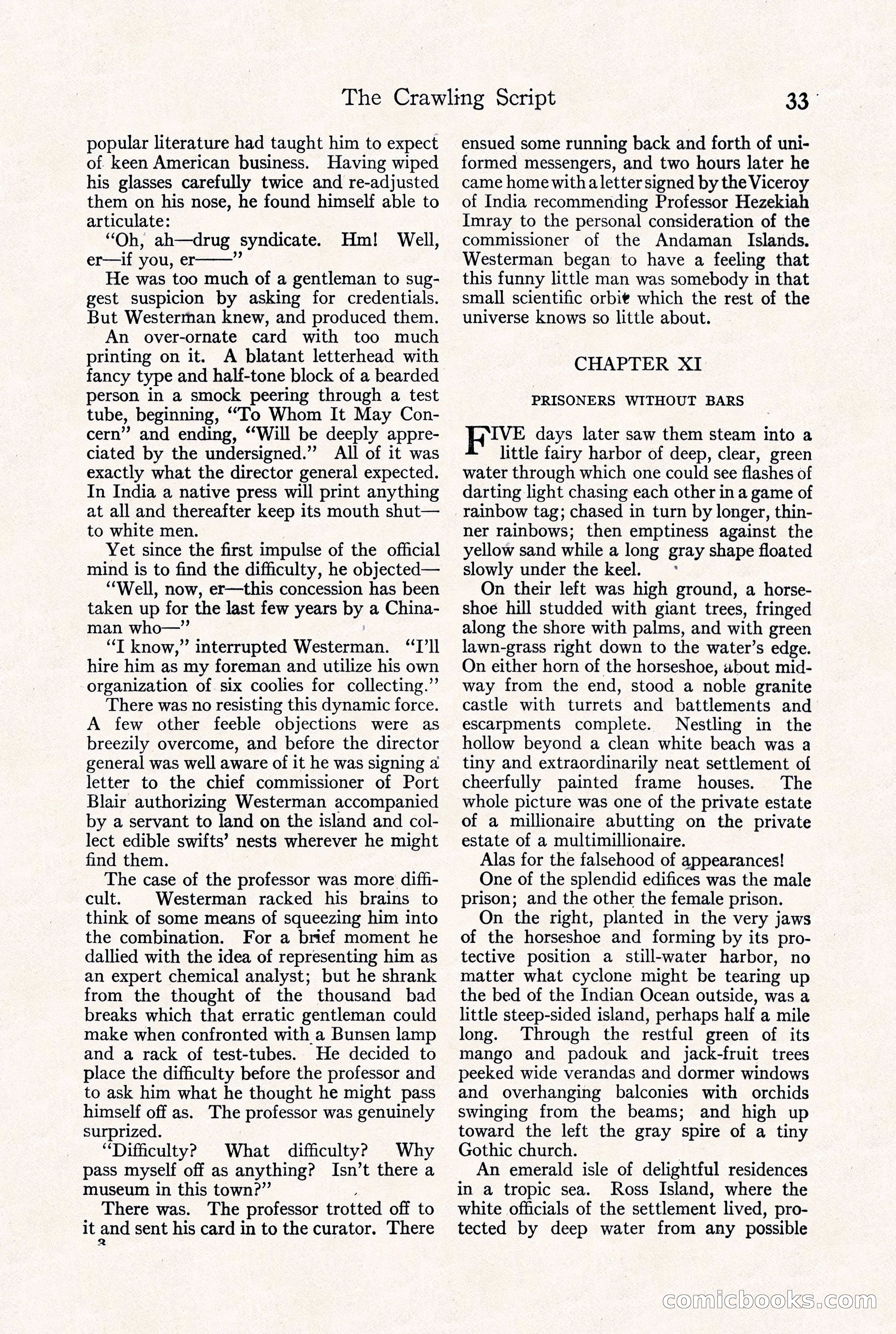 Adventure Magazine, September 30, 1923 — page 39 of 200