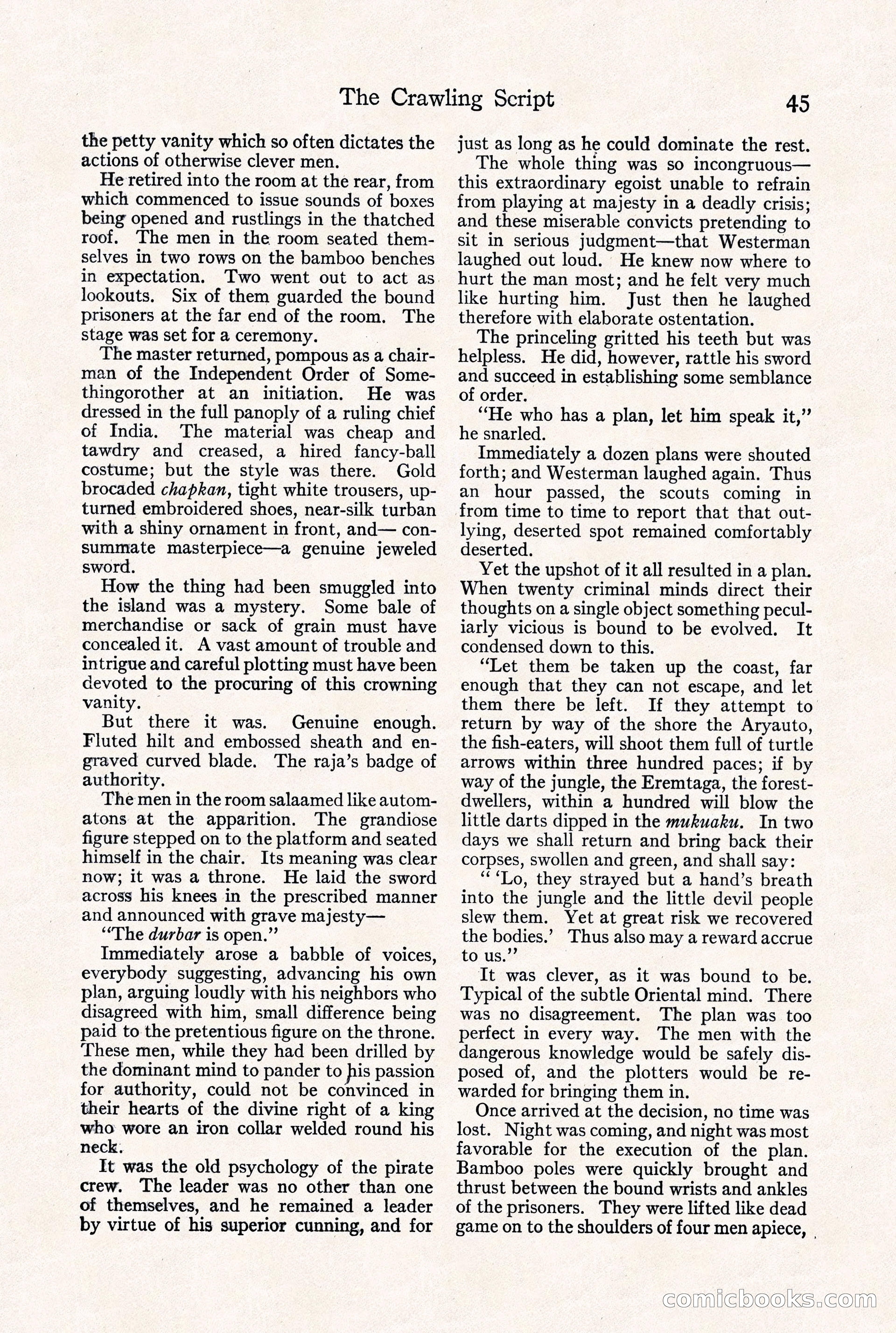 Adventure Magazine, September 30, 1923 — page 51 of 200