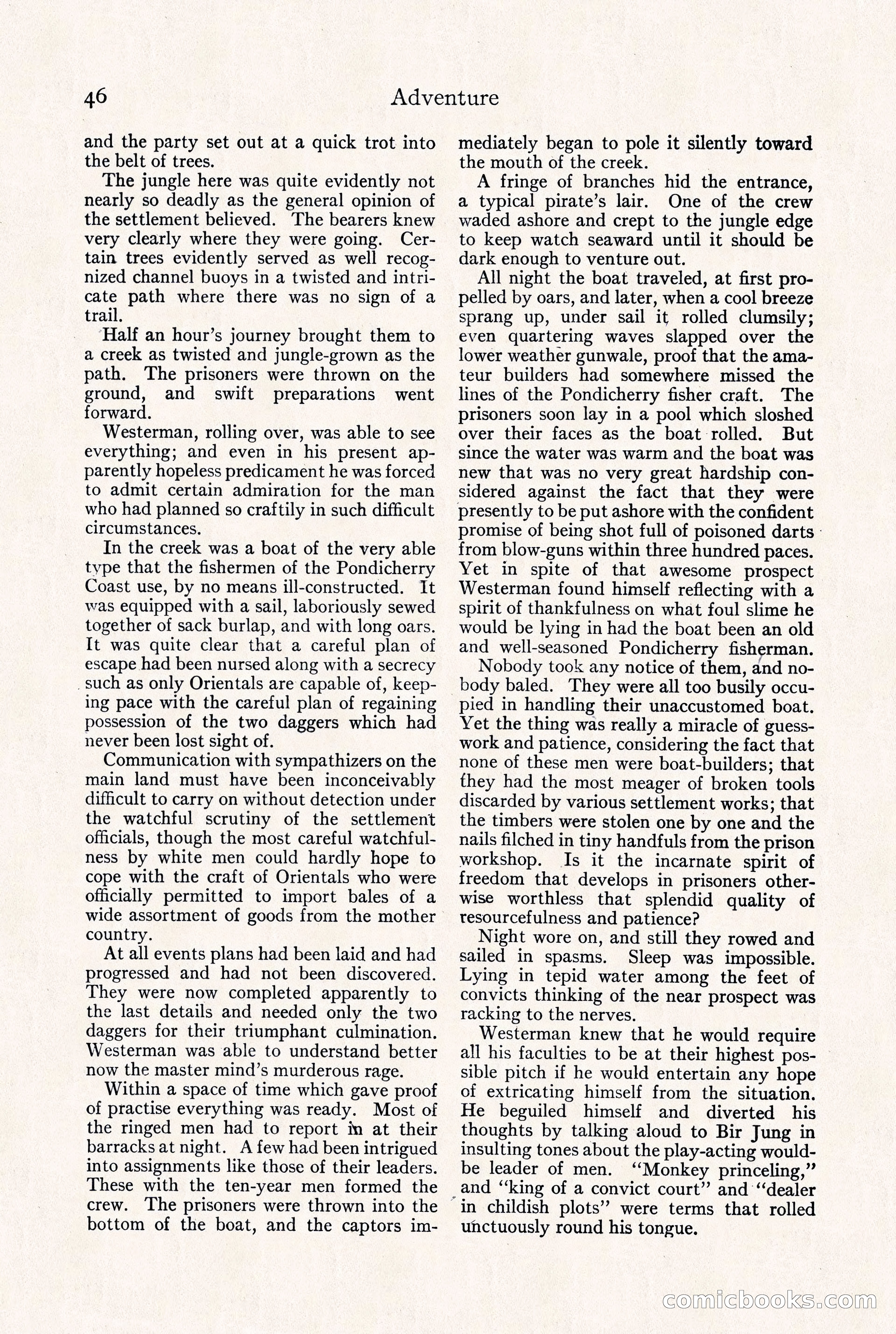 Adventure Magazine, September 30, 1923 — page 52 of 200