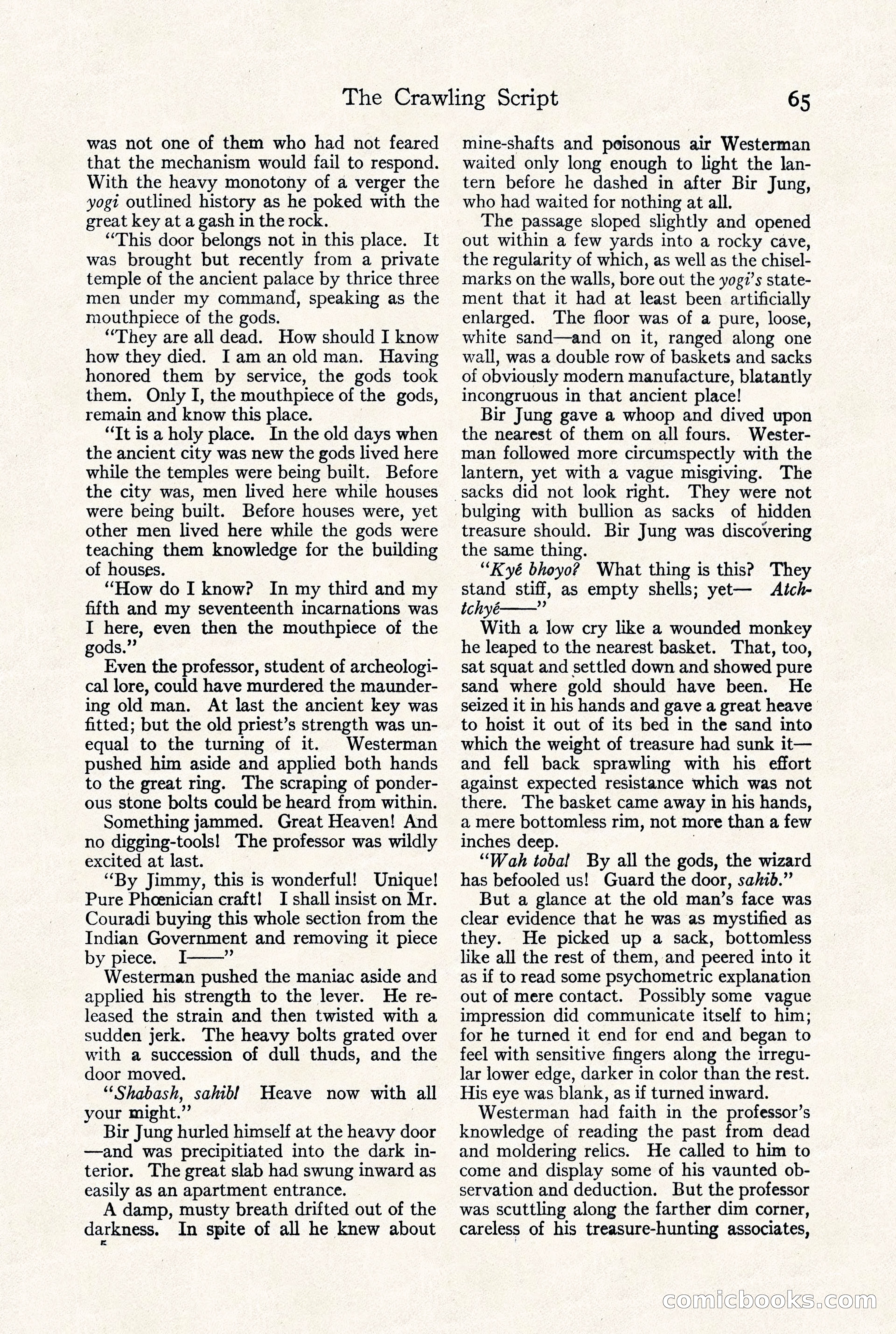 Adventure Magazine, September 30, 1923 — page 71 of 200