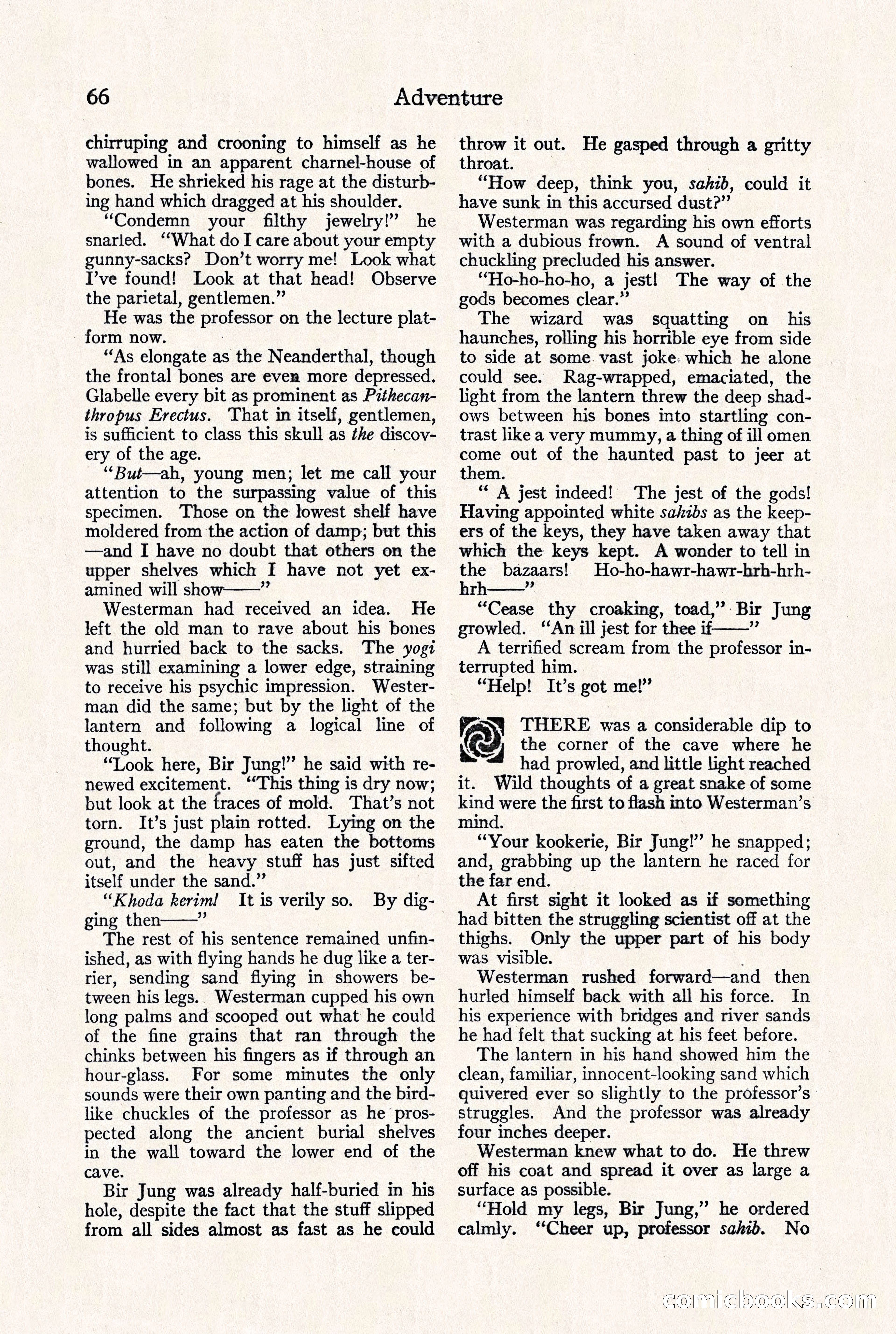 Adventure Magazine, September 30, 1923 — page 72 of 200