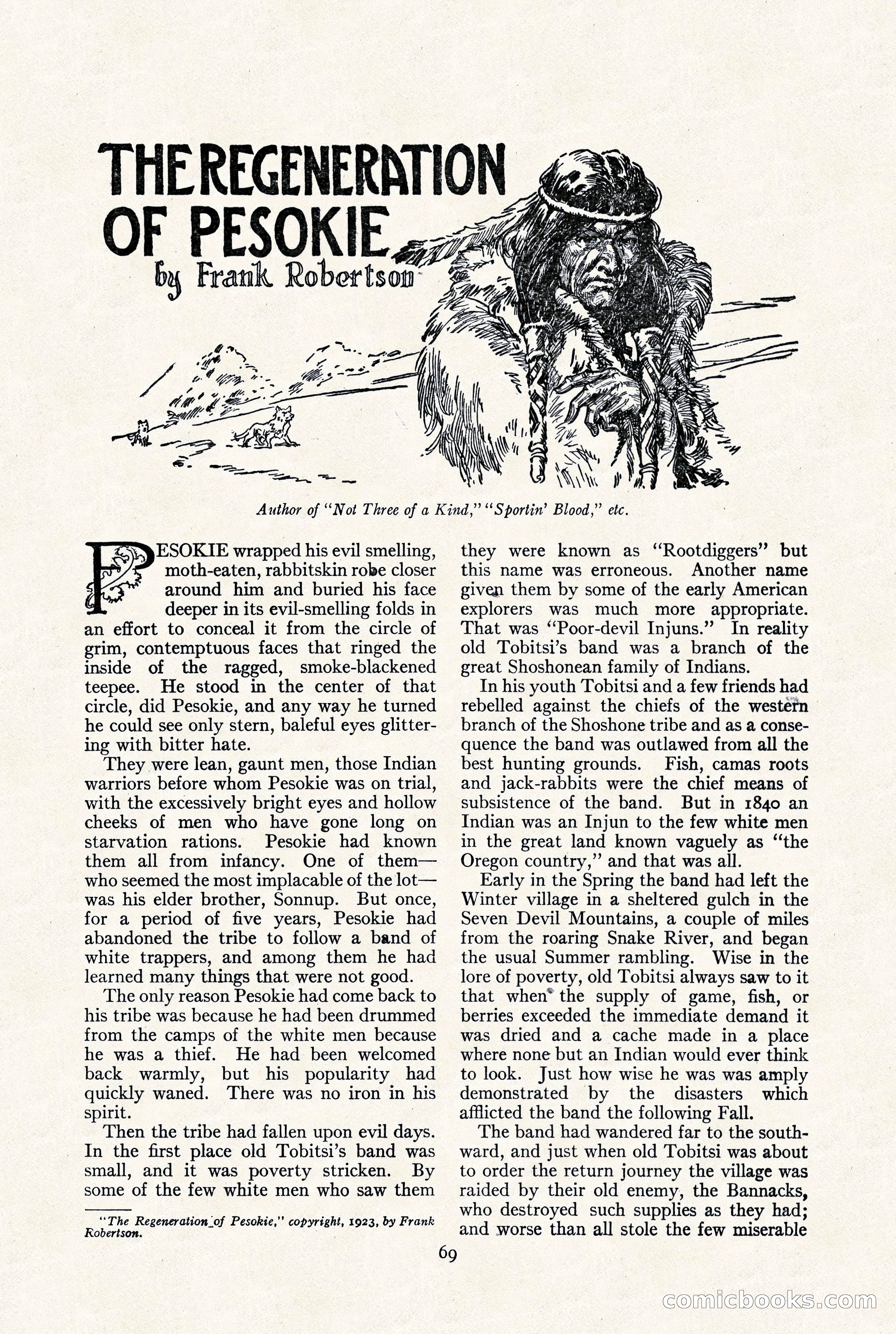 Adventure Magazine, September 30, 1923 — page 75 of 200