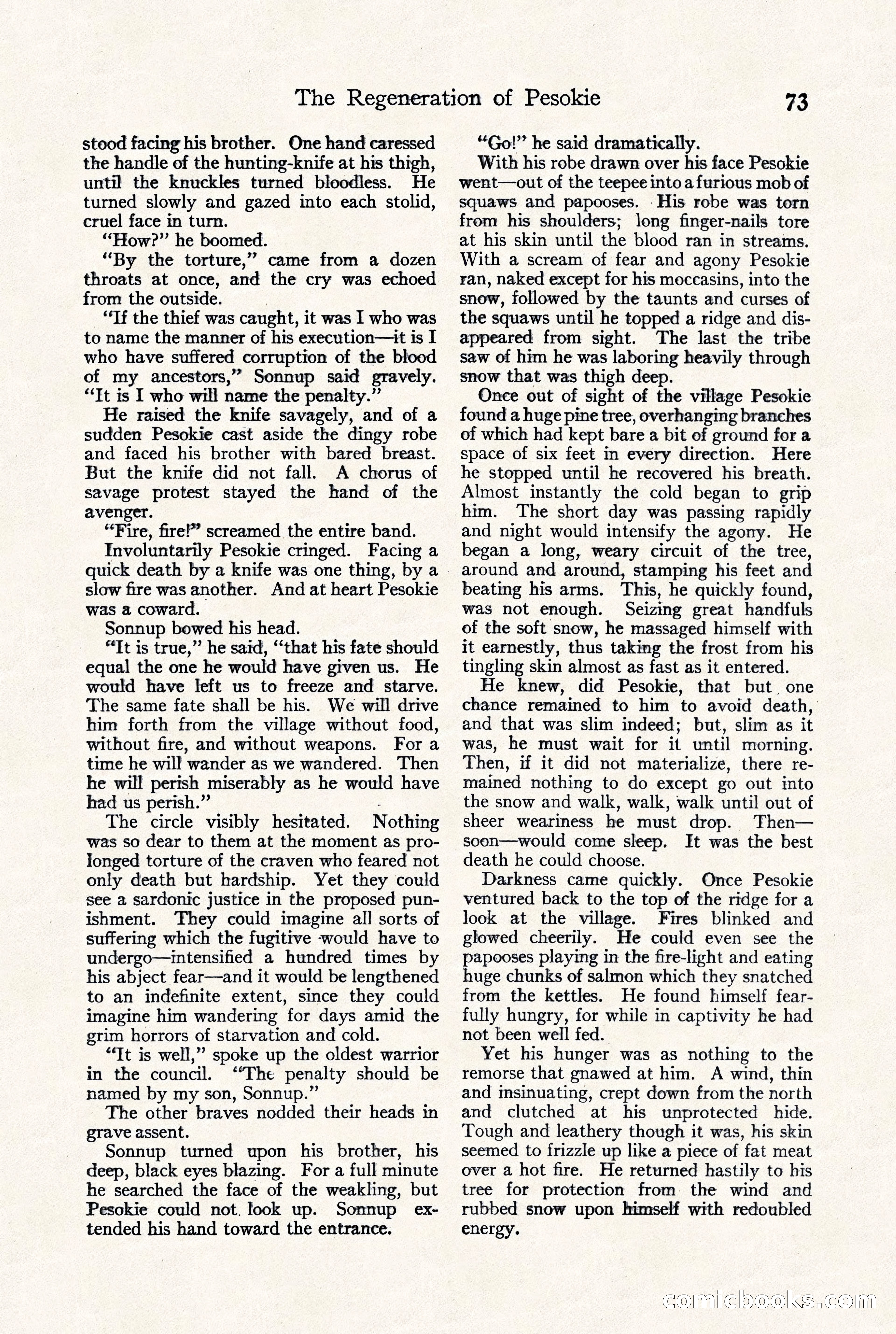 Adventure Magazine, September 30, 1923 — page 79 of 200