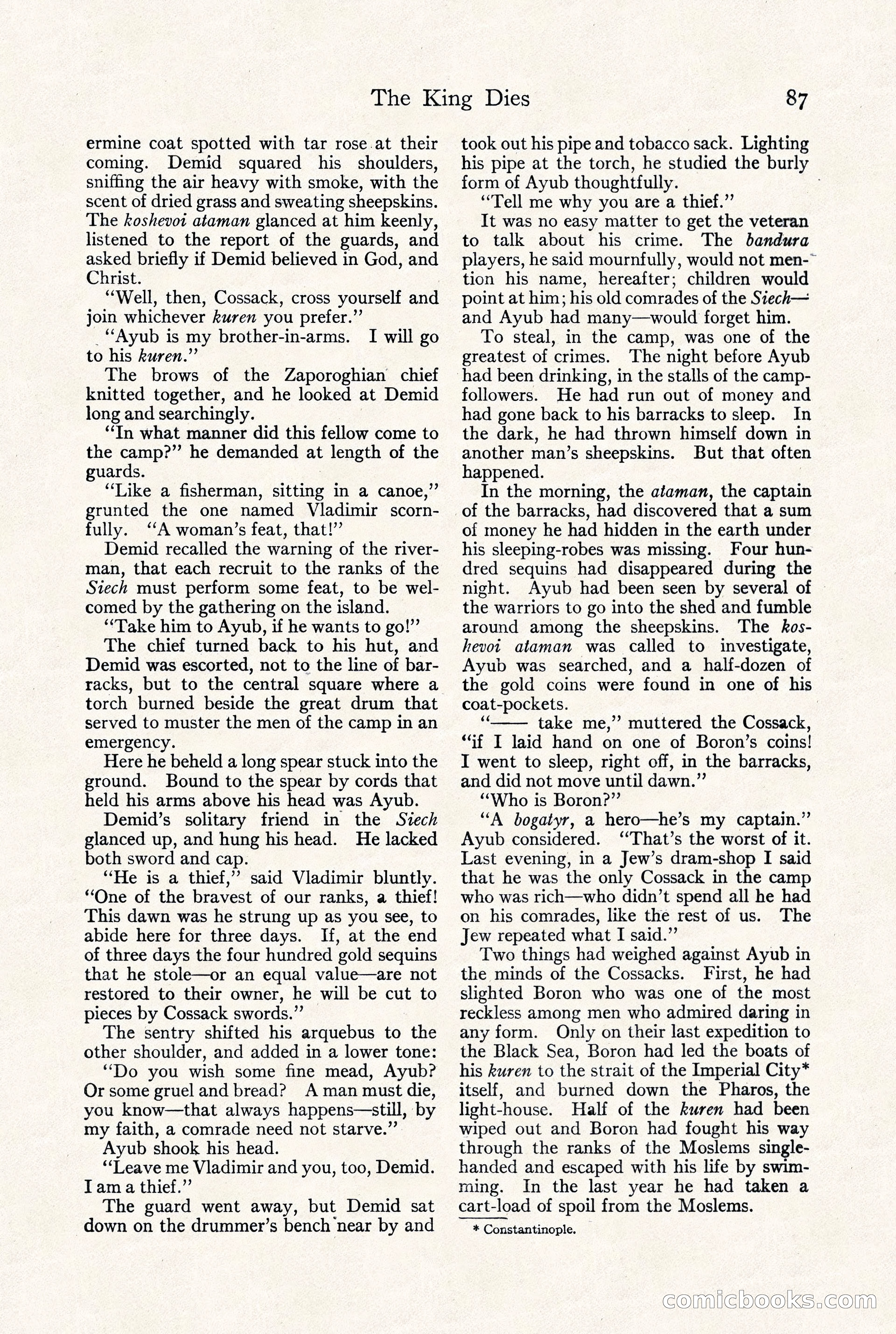 Adventure Magazine, September 30, 1923 — page 93 of 200