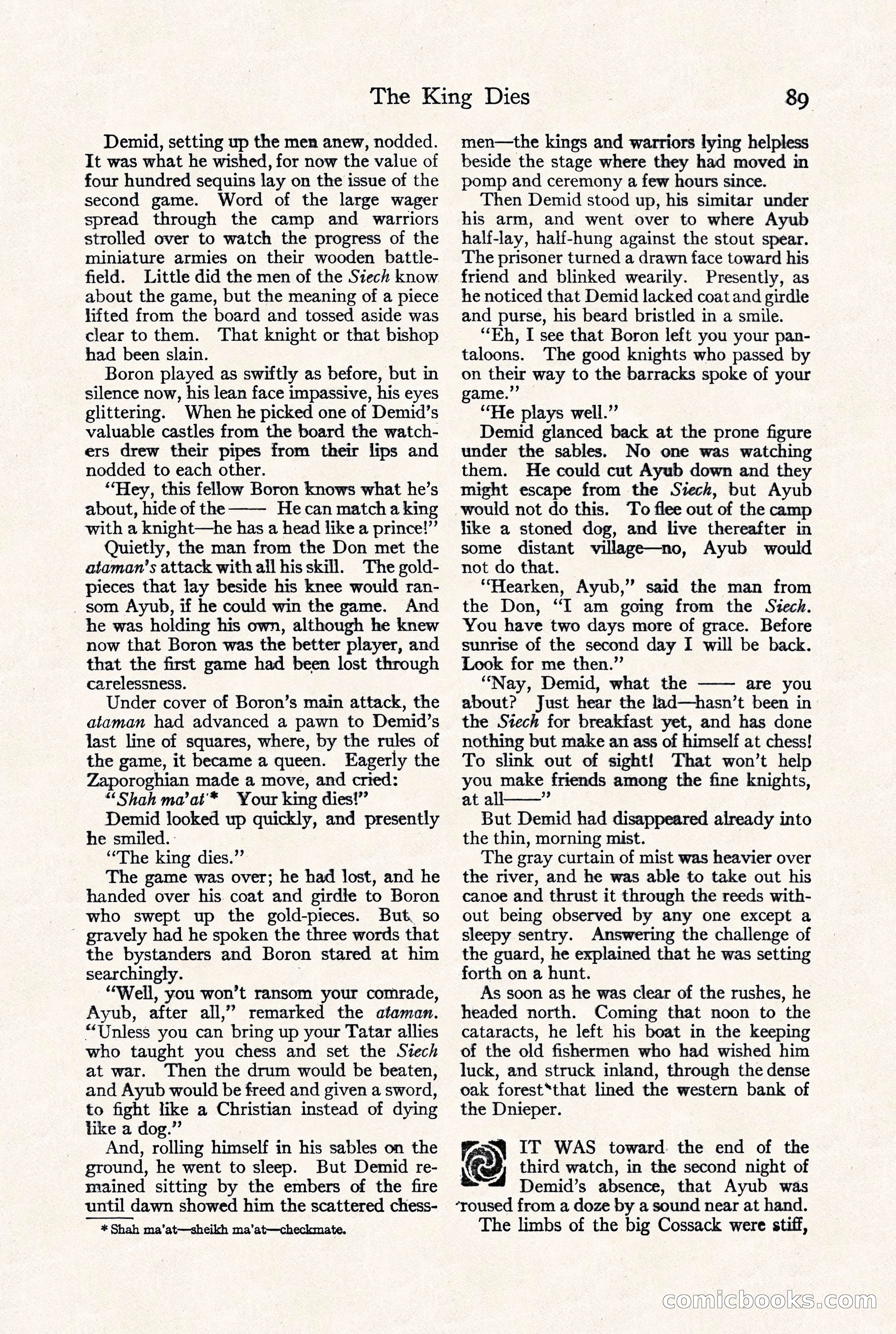 Adventure Magazine, September 30, 1923 — page 95 of 200