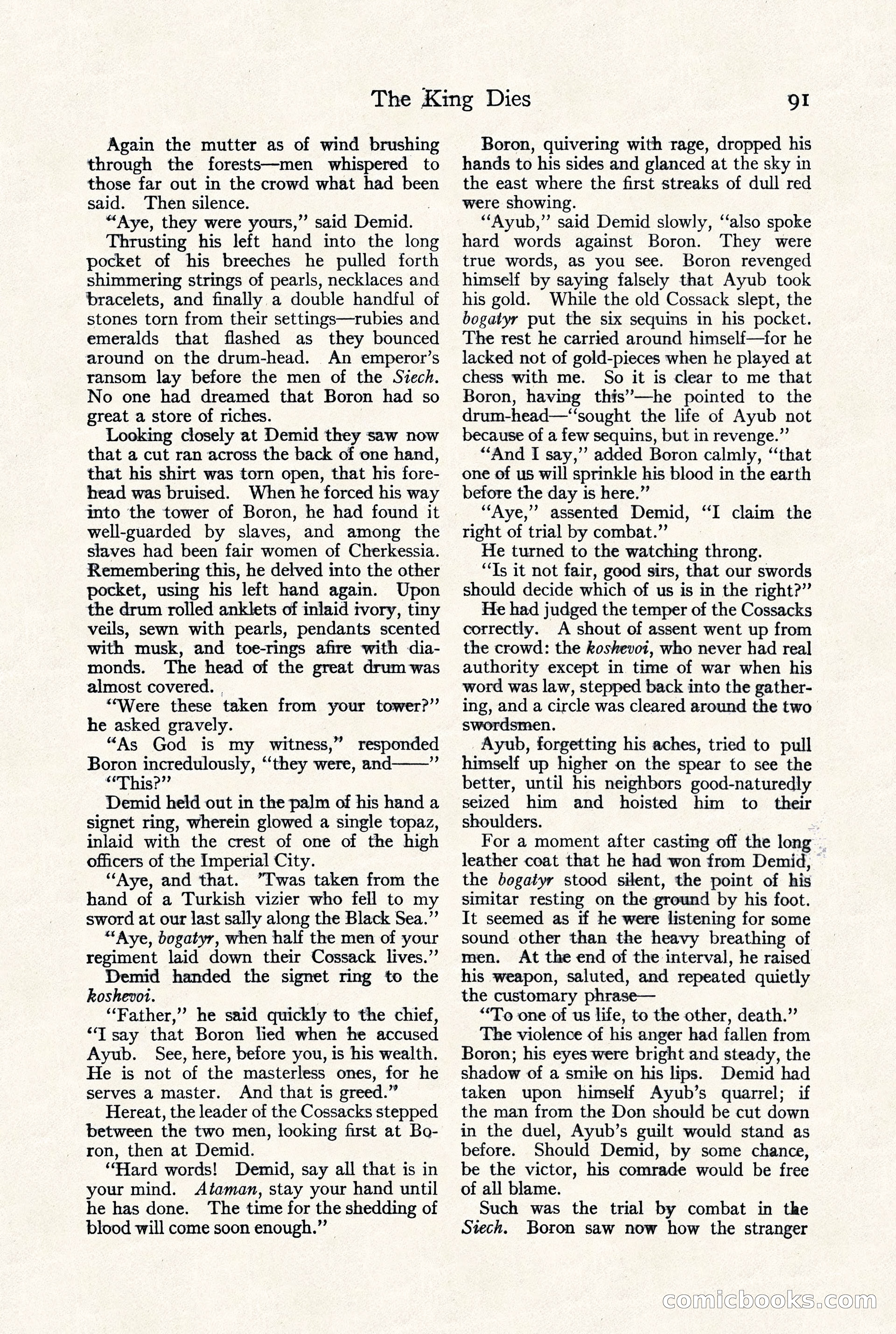 Adventure Magazine, September 30, 1923 — page 97 of 200