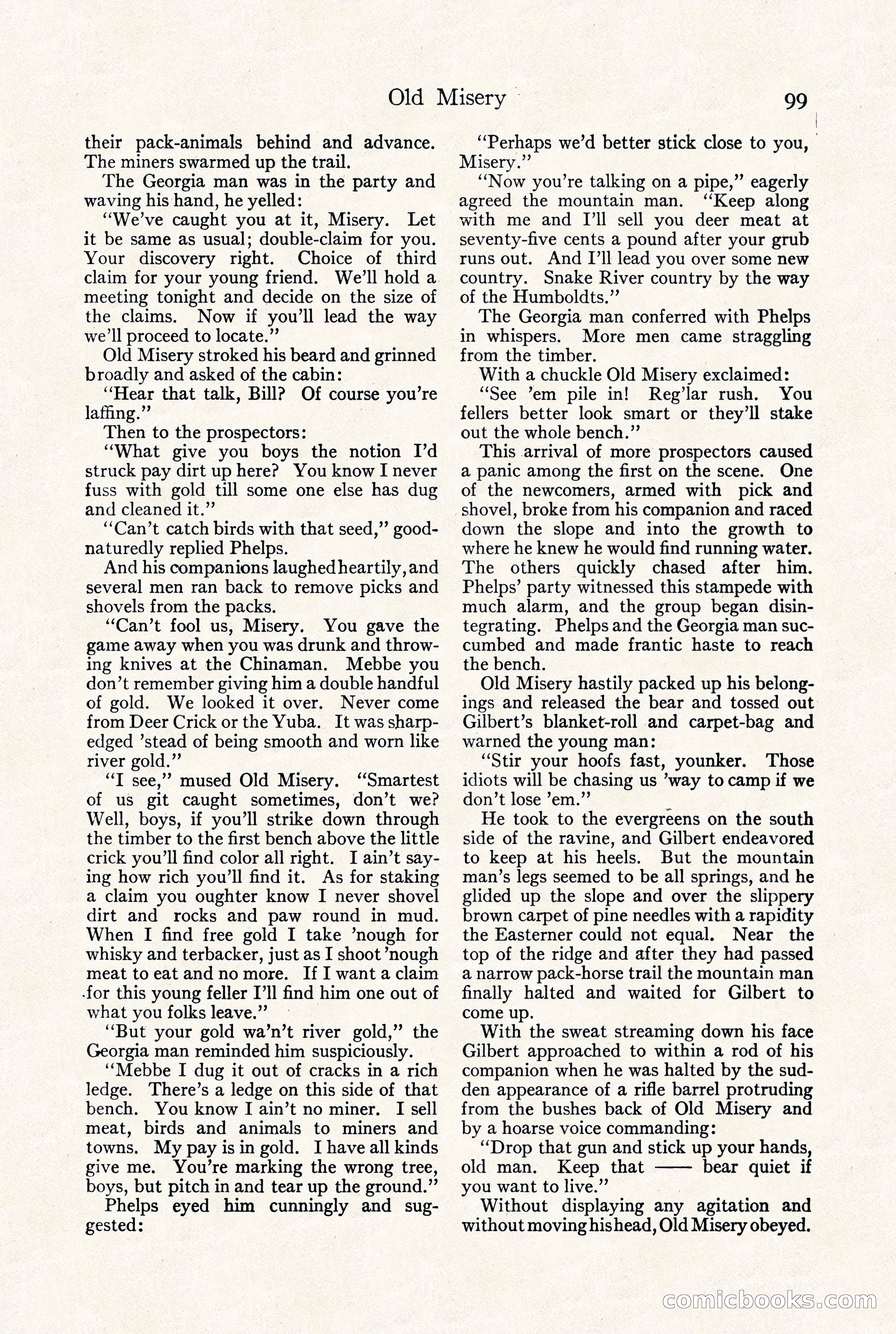 Adventure Magazine, September 30, 1923 — page 105 of 200