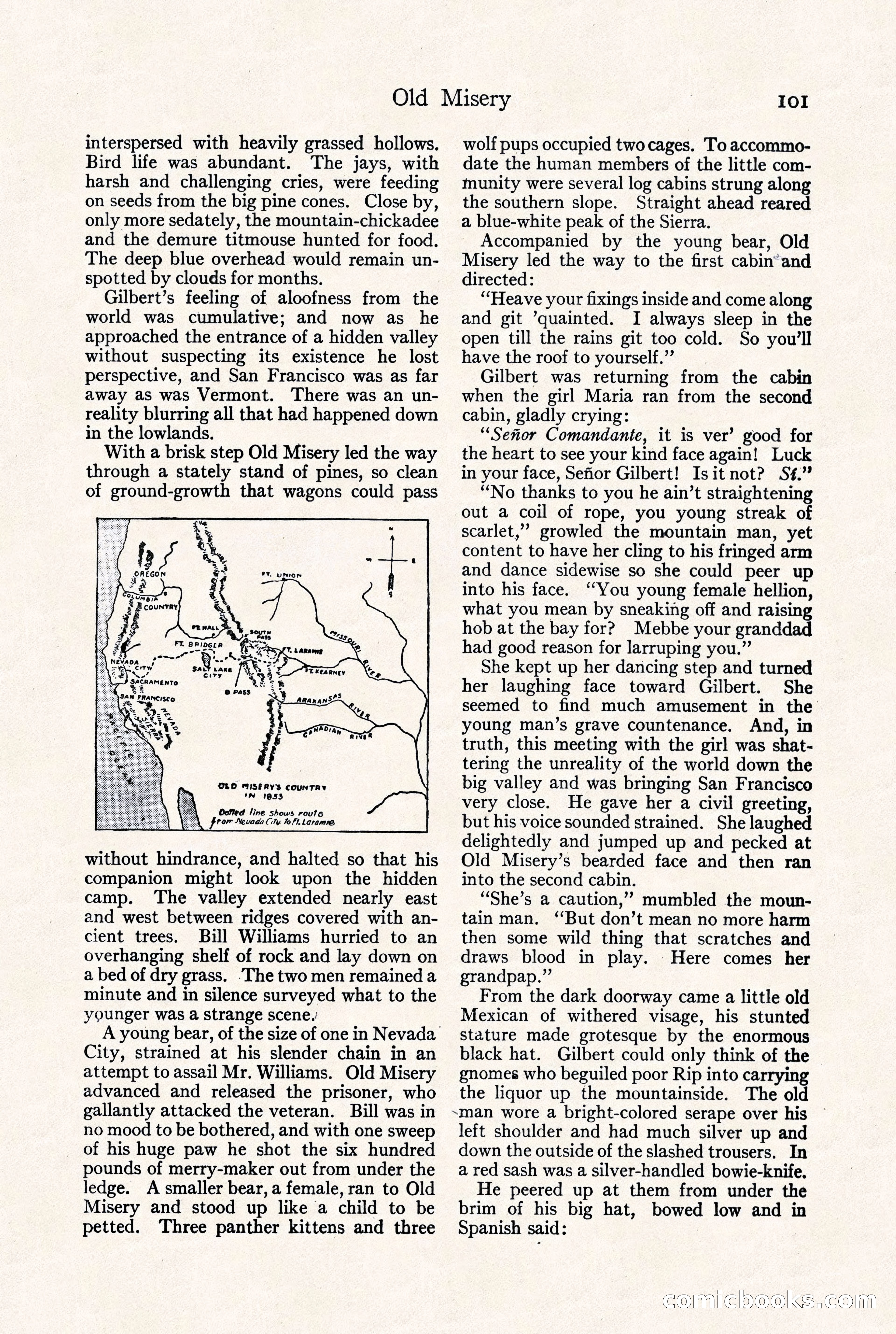 Adventure Magazine, September 30, 1923 — page 107 of 200