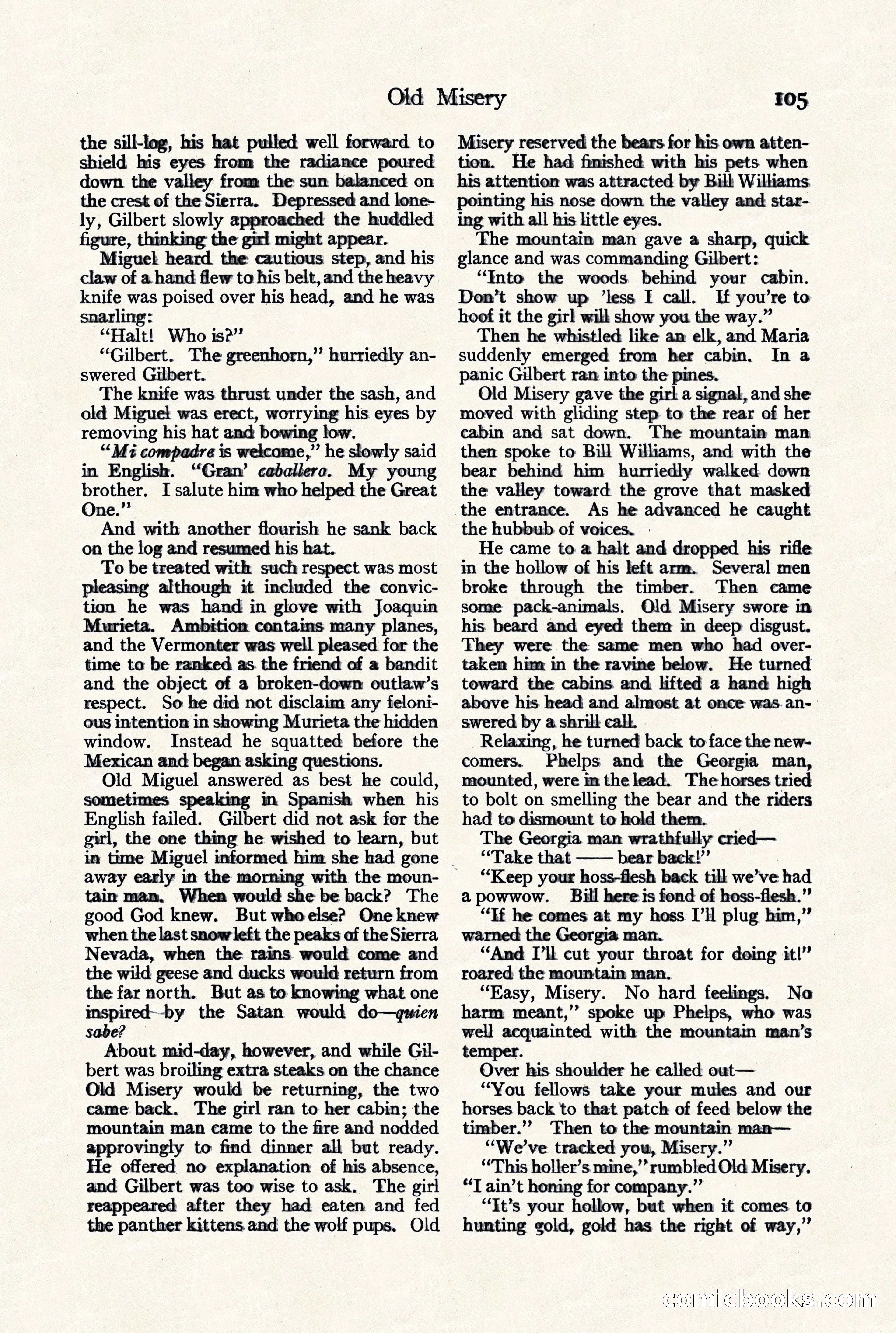 Adventure Magazine, September 30, 1923 — page 111 of 200