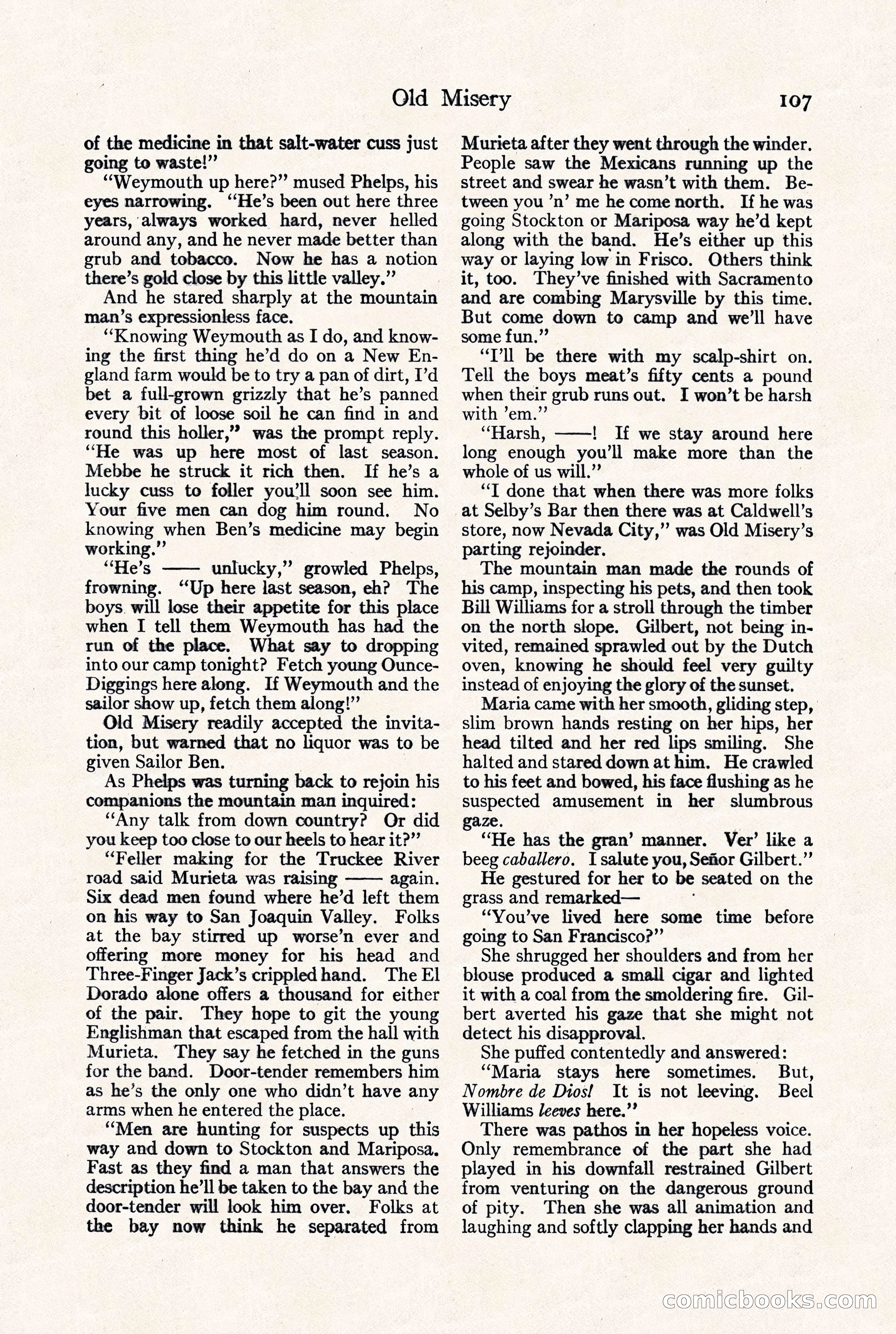 Adventure Magazine, September 30, 1923 — page 113 of 200