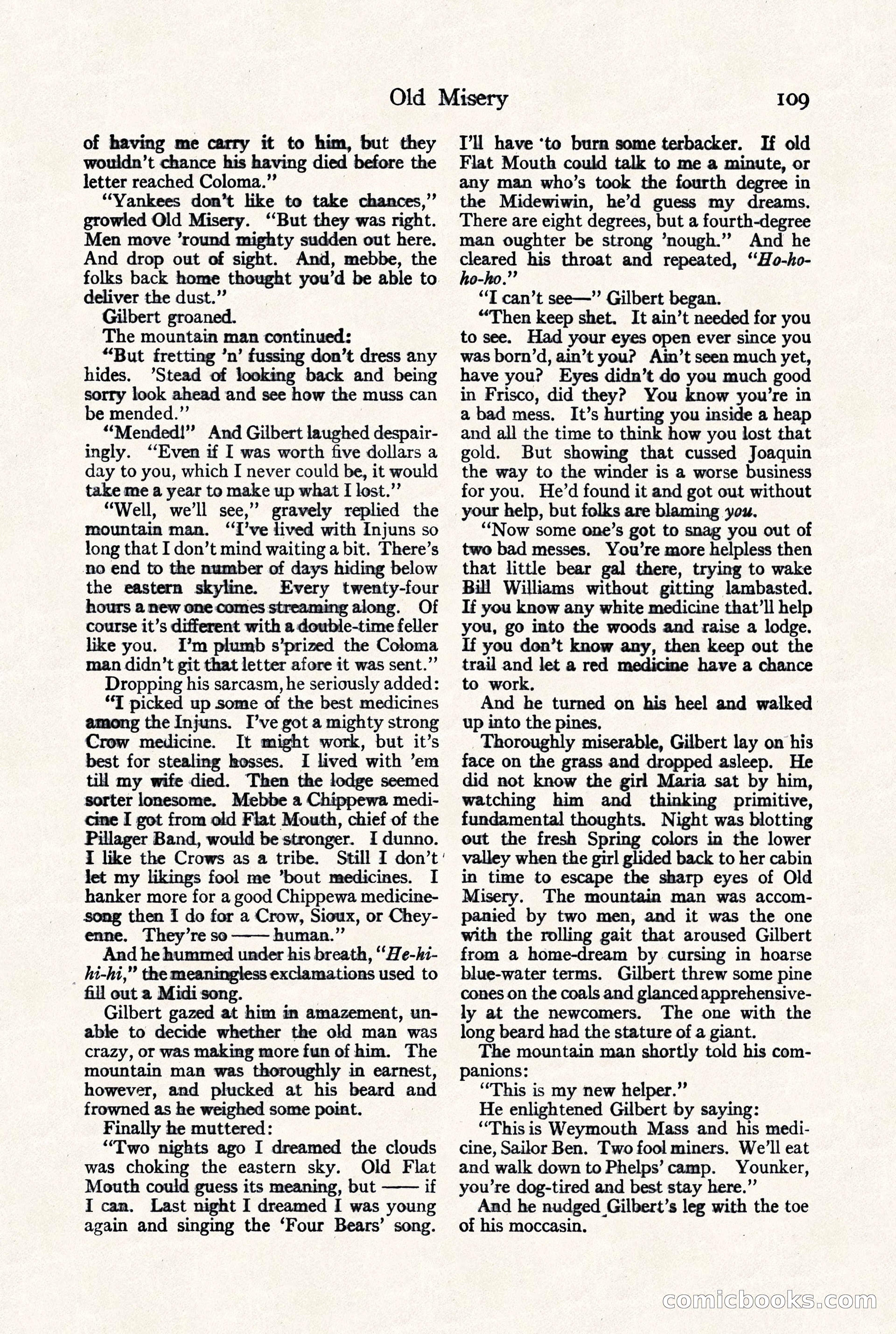 Adventure Magazine, September 30, 1923 — page 115 of 200