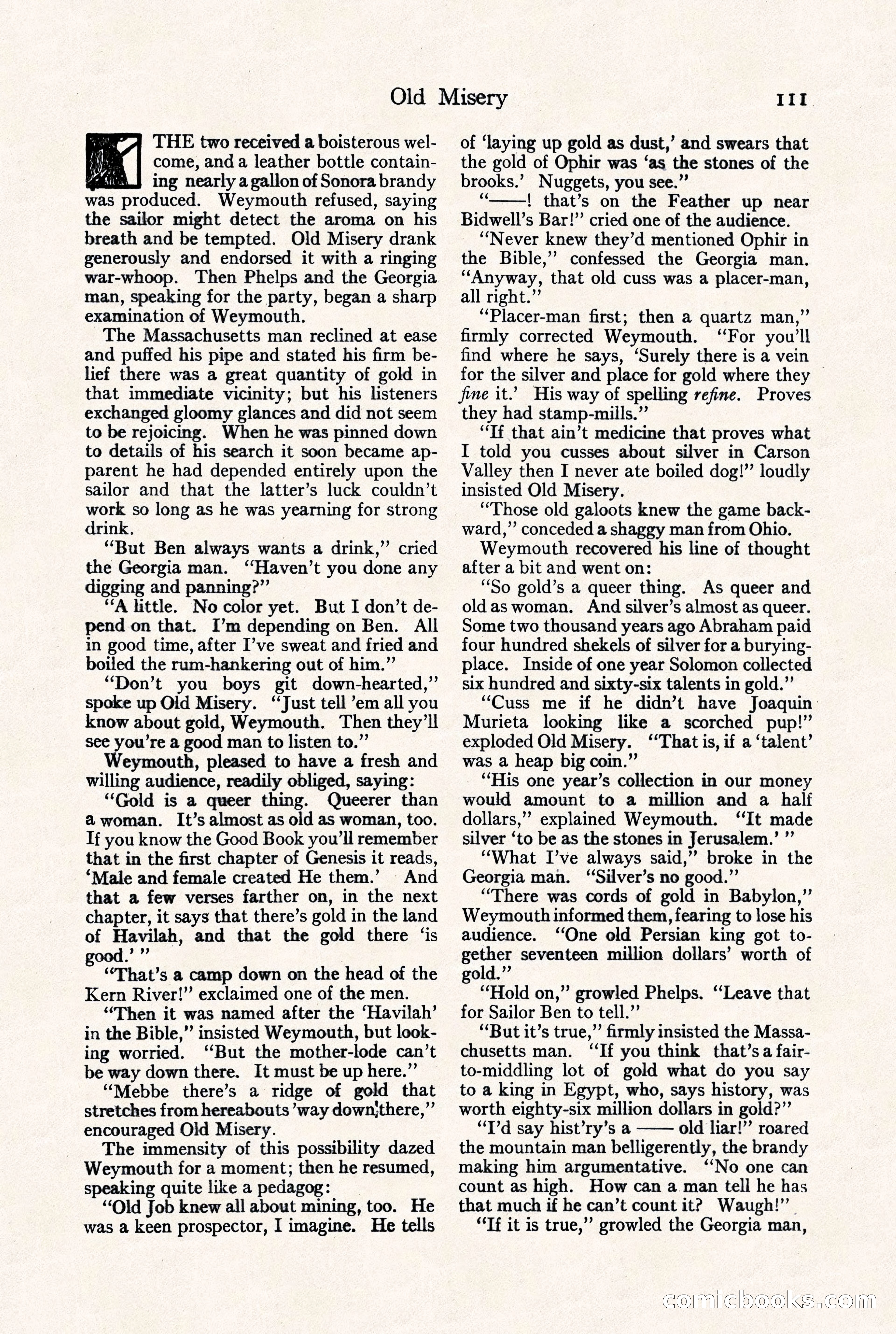 Adventure Magazine, September 30, 1923 — page 117 of 200