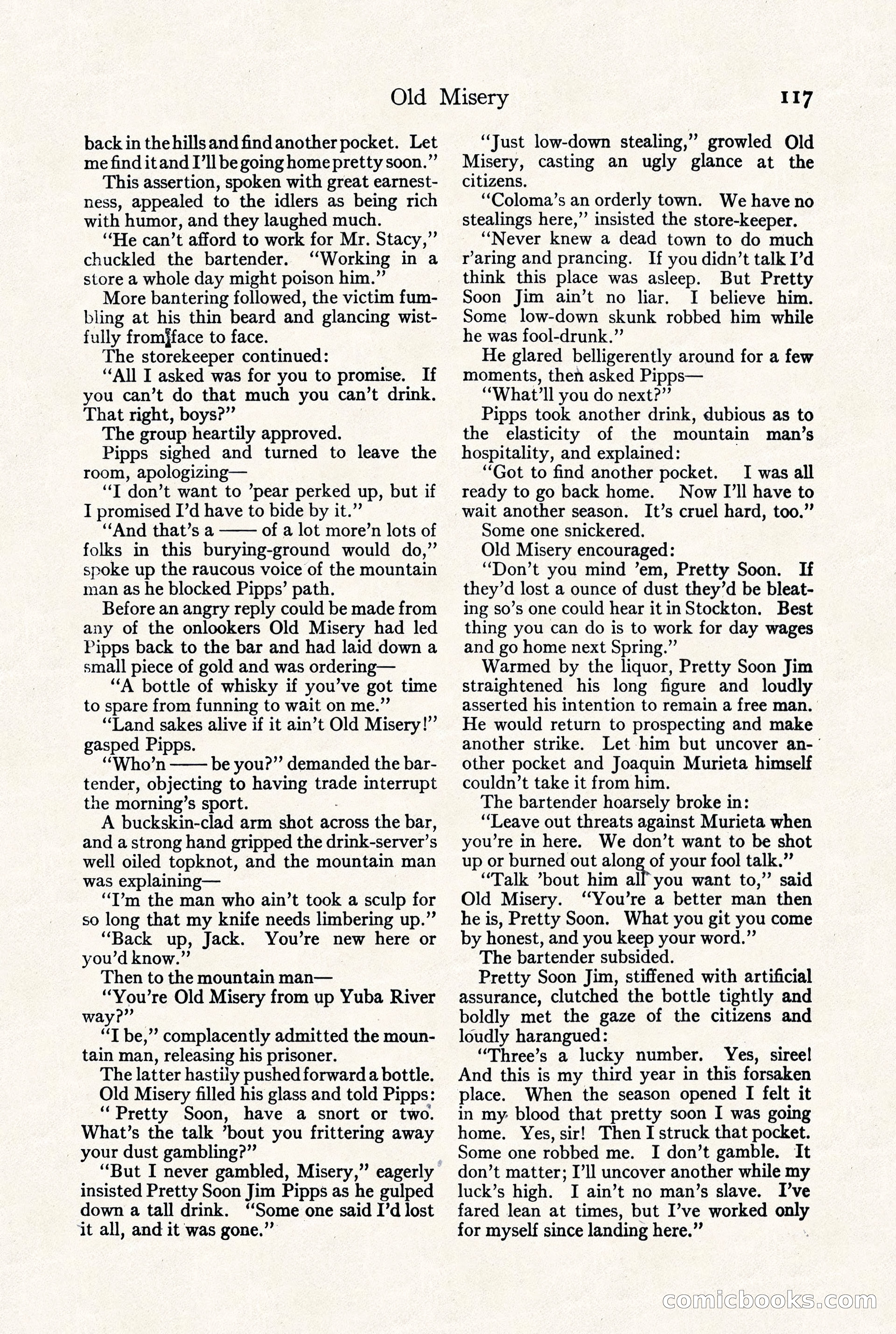 Adventure Magazine, September 30, 1923 — page 123 of 200