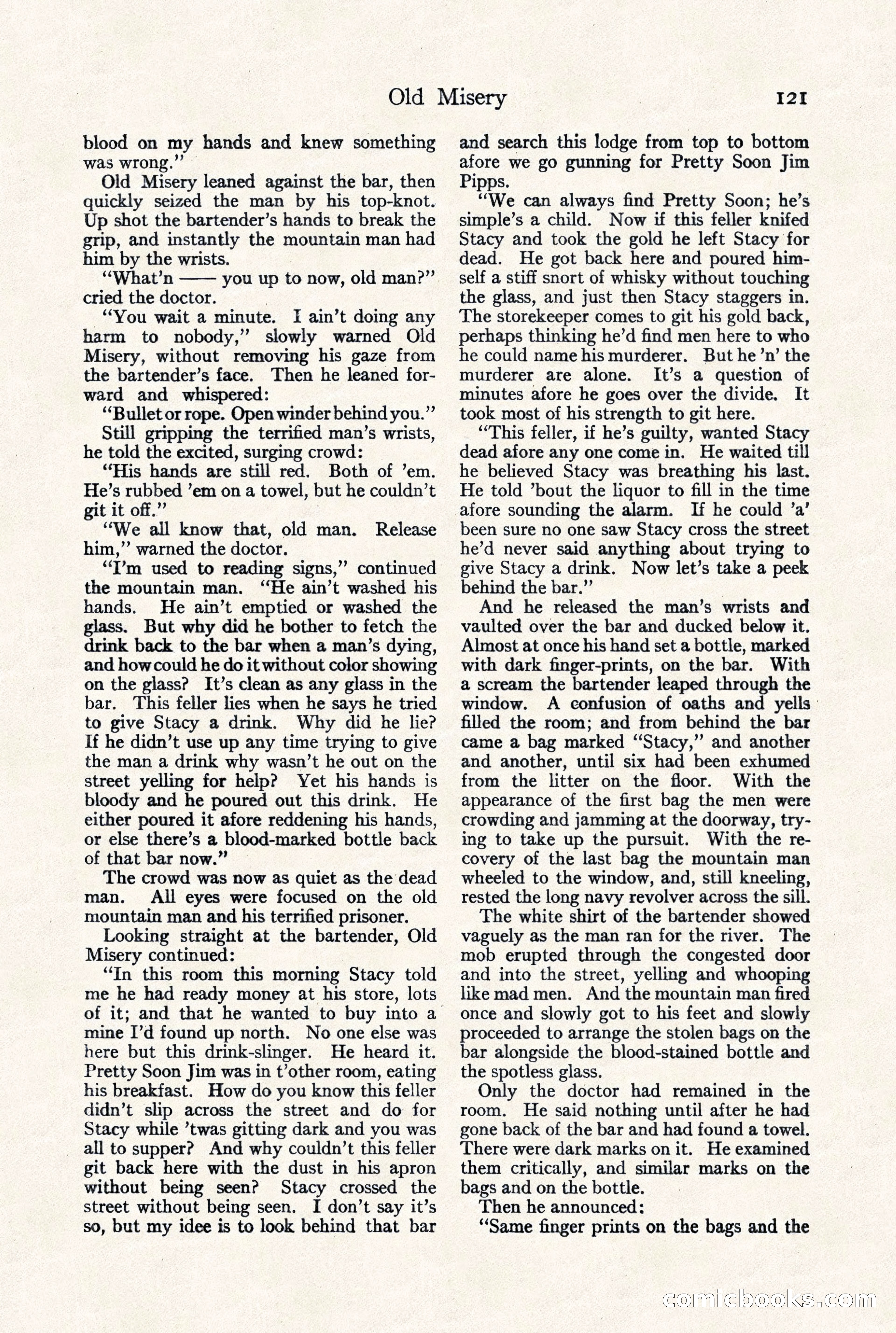 Adventure Magazine, September 30, 1923 — page 127 of 200